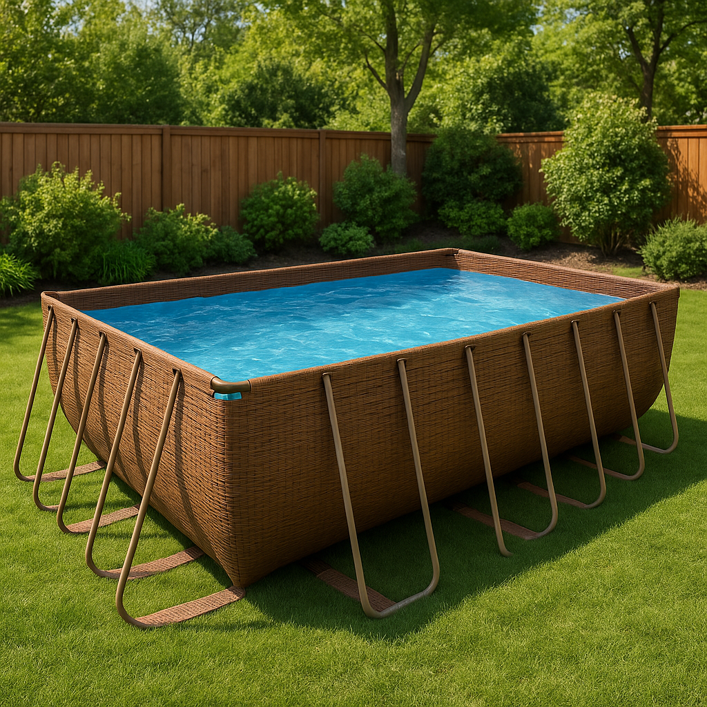 Piscina tubular rectangular