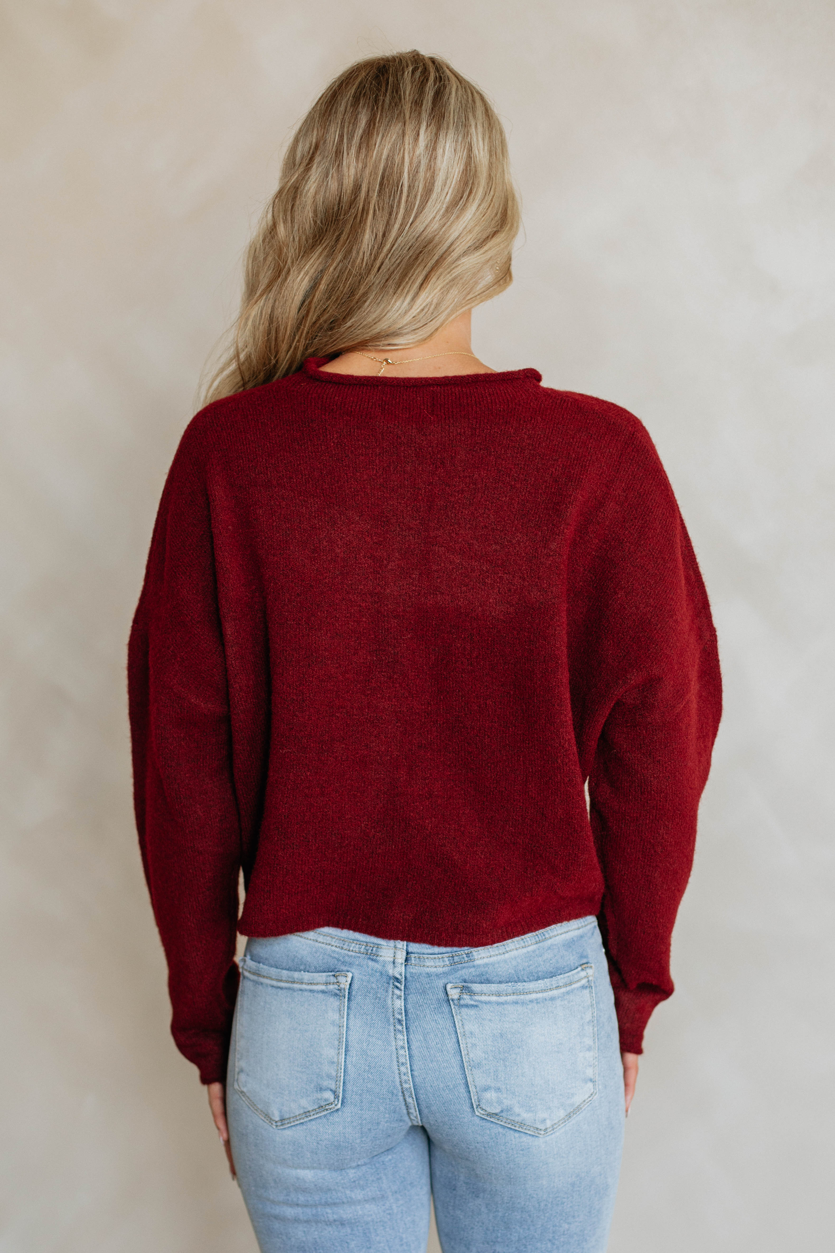 Brooke Cardigan - Burgundy