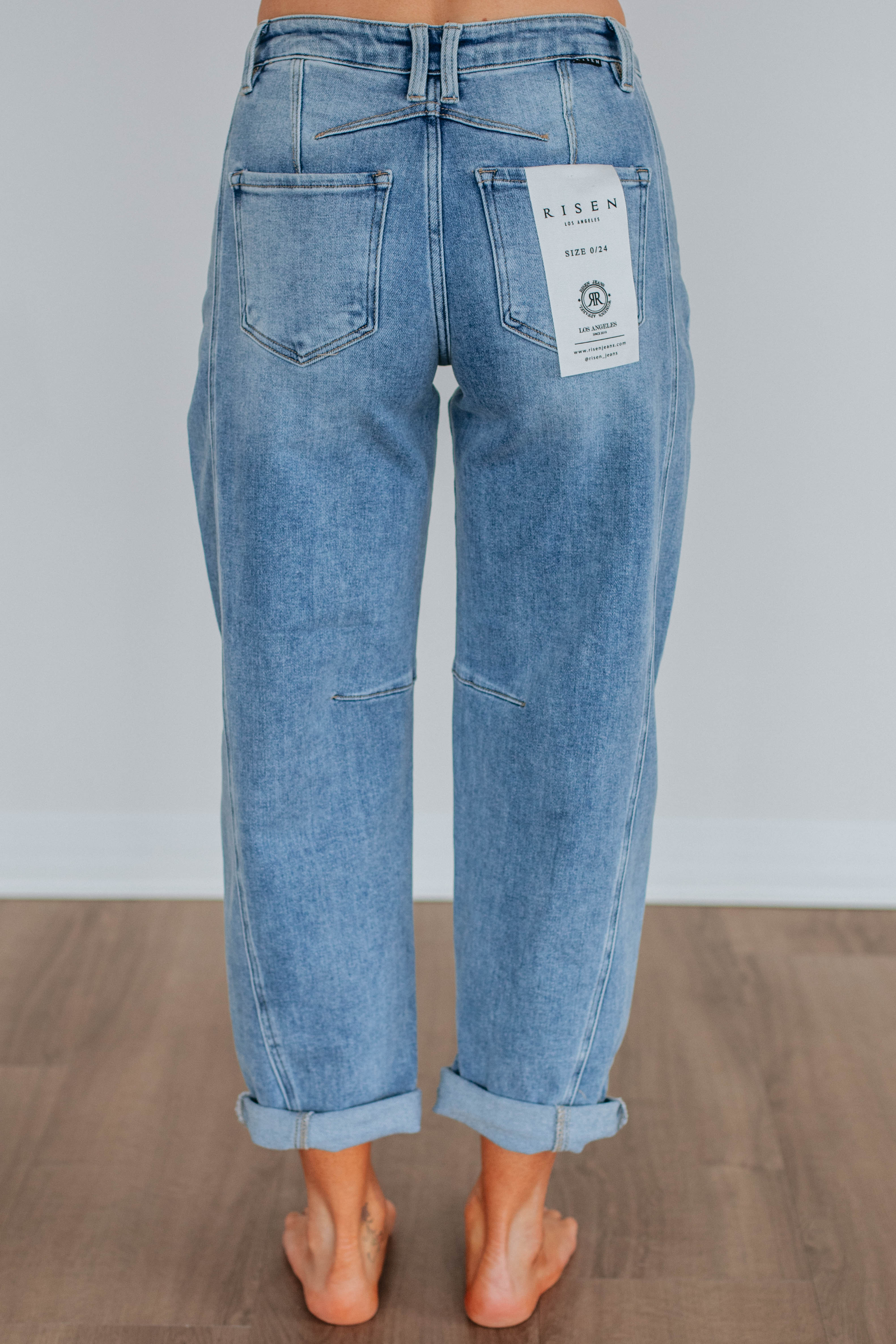 Caleb Risen Jeans - Medium Wash