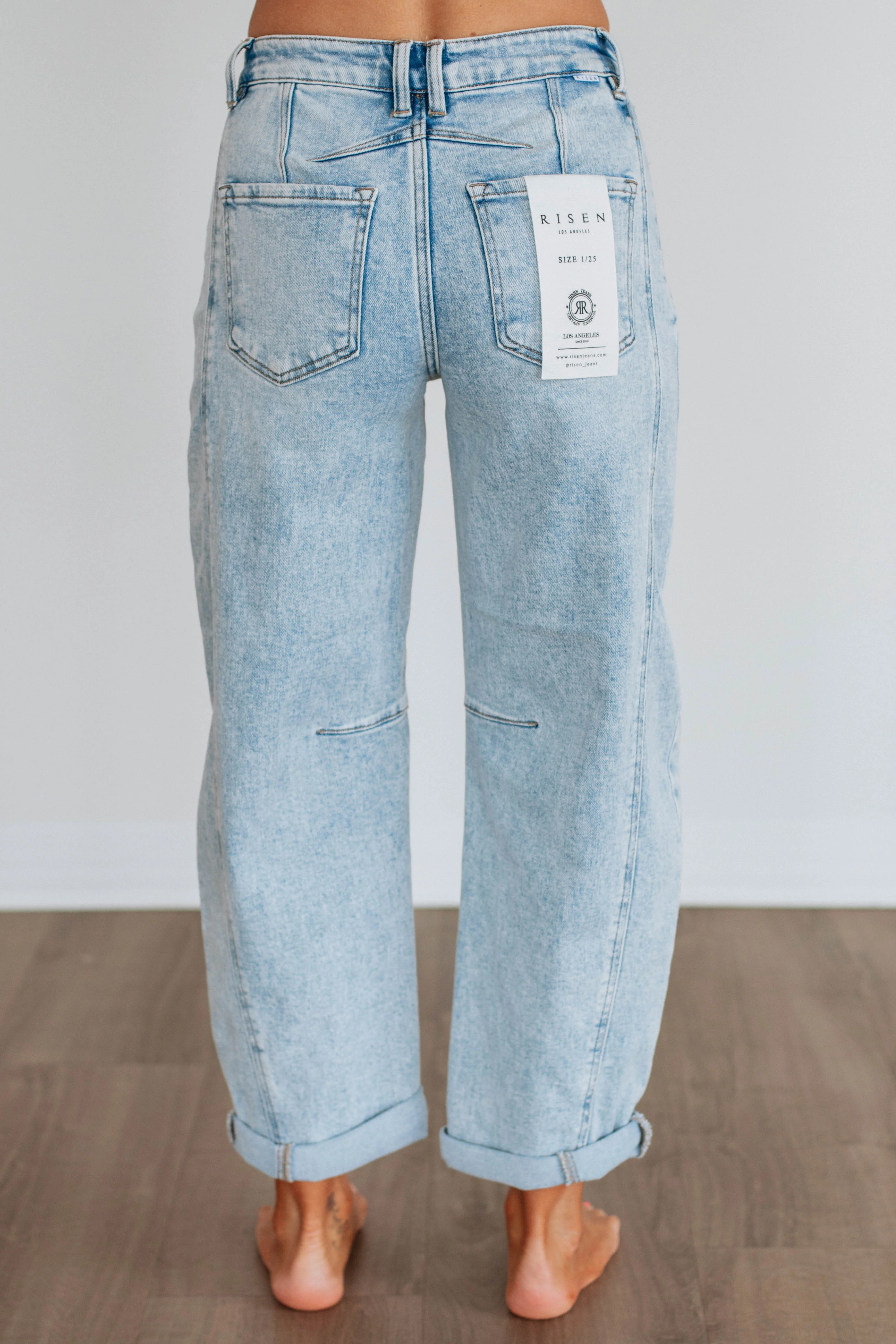 Caleb Risen Jeans - Light Wash