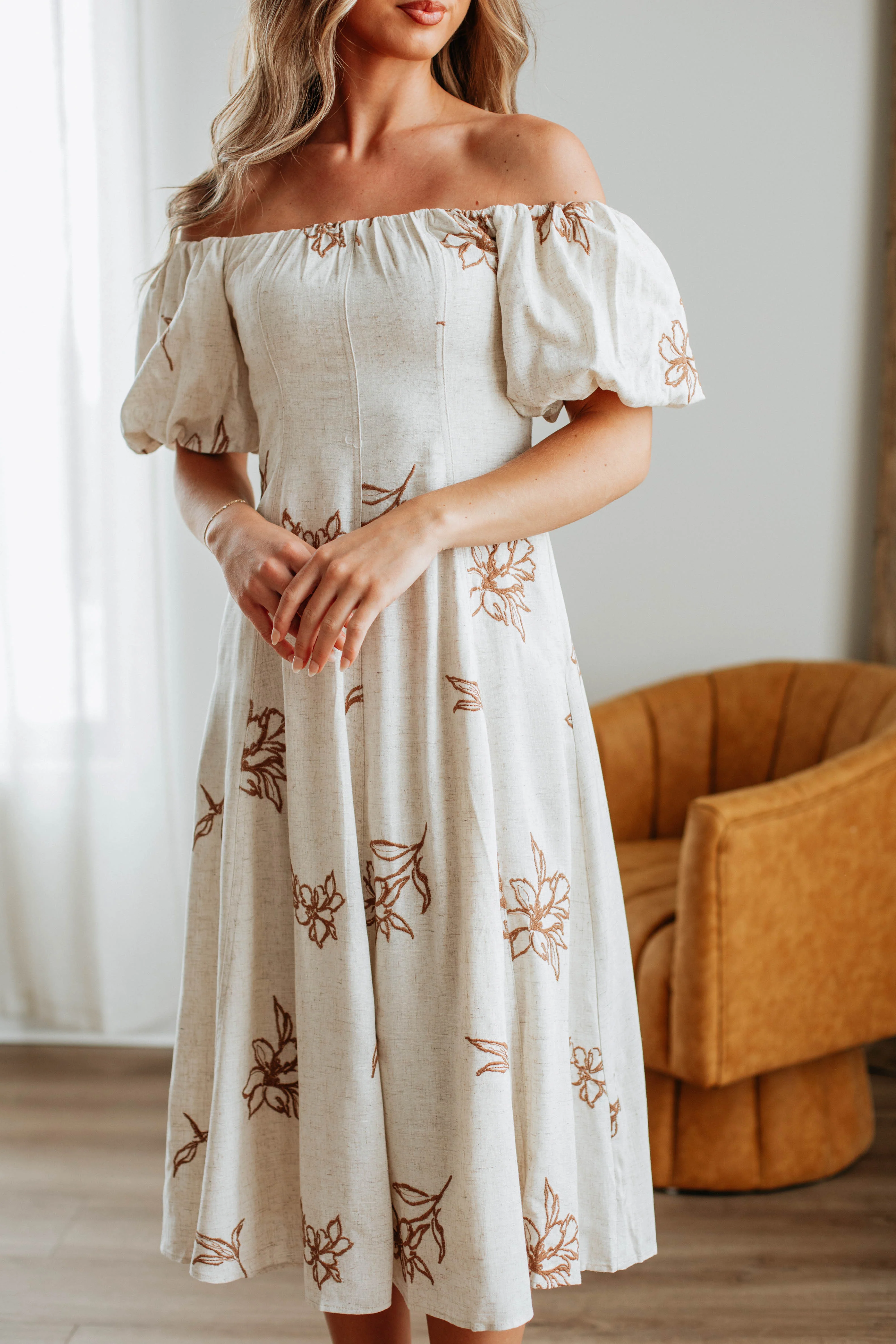 Karlyn Linen Dress