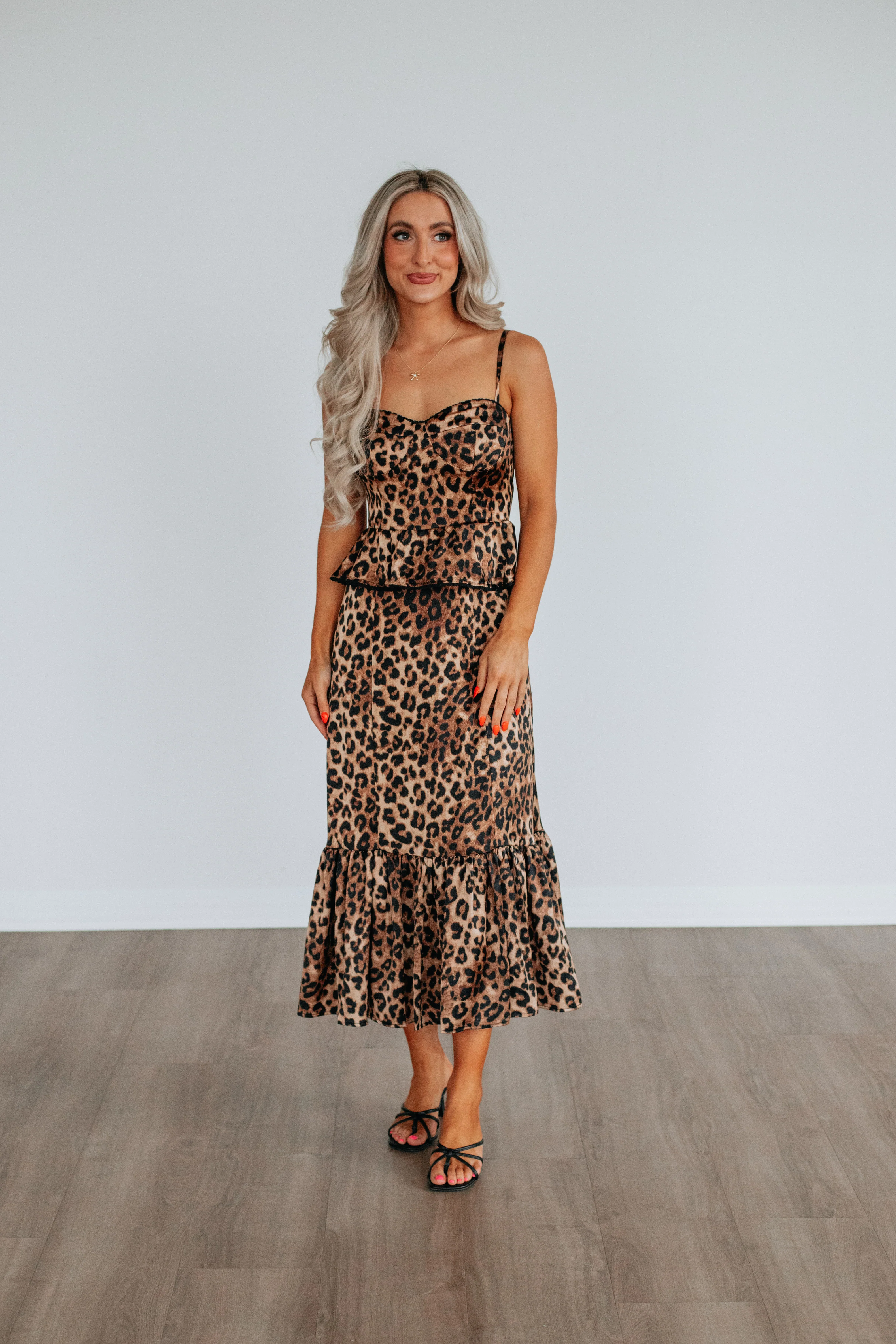 Zaynah Leopard Dress