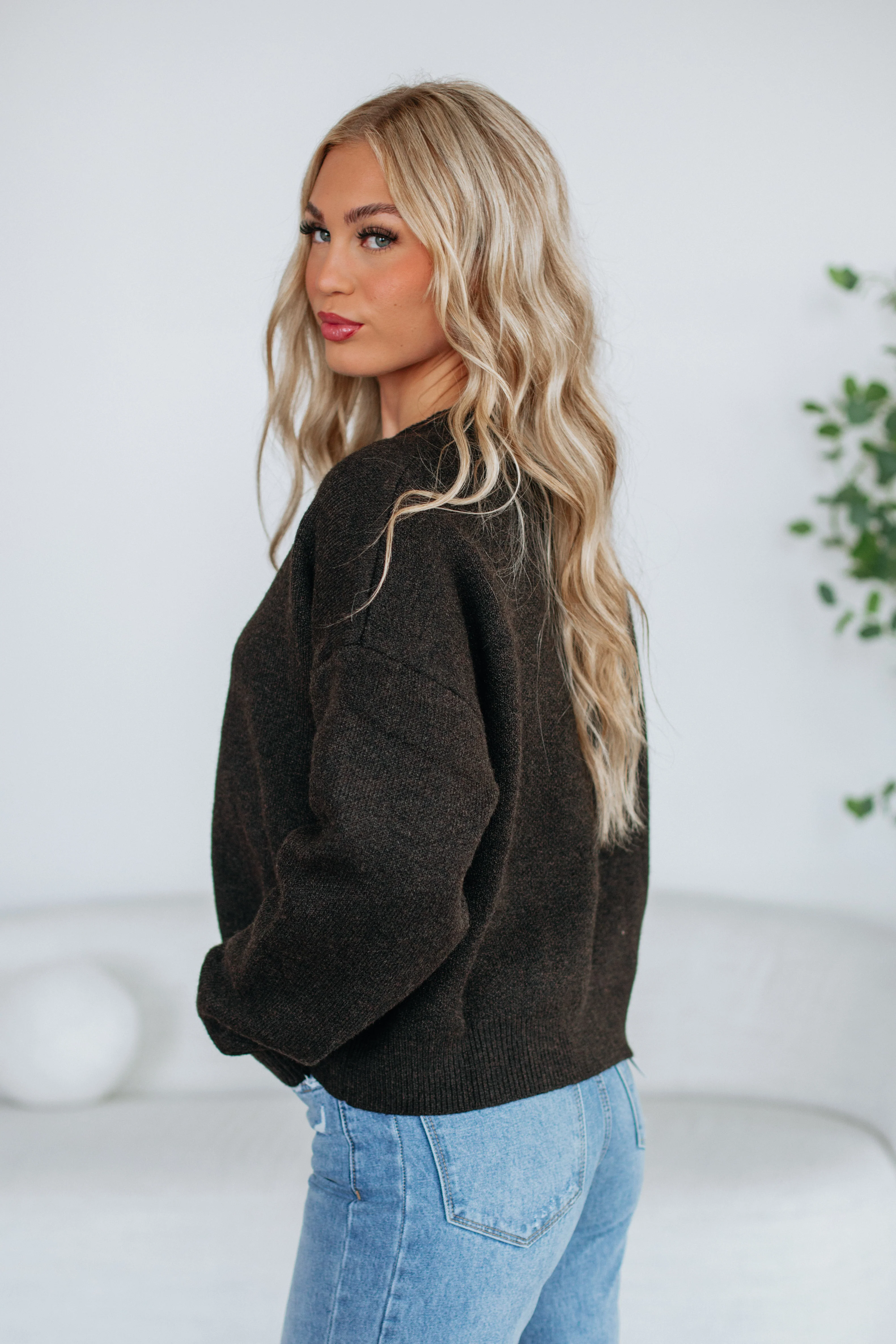 Kassi Cardigan - Coffee
