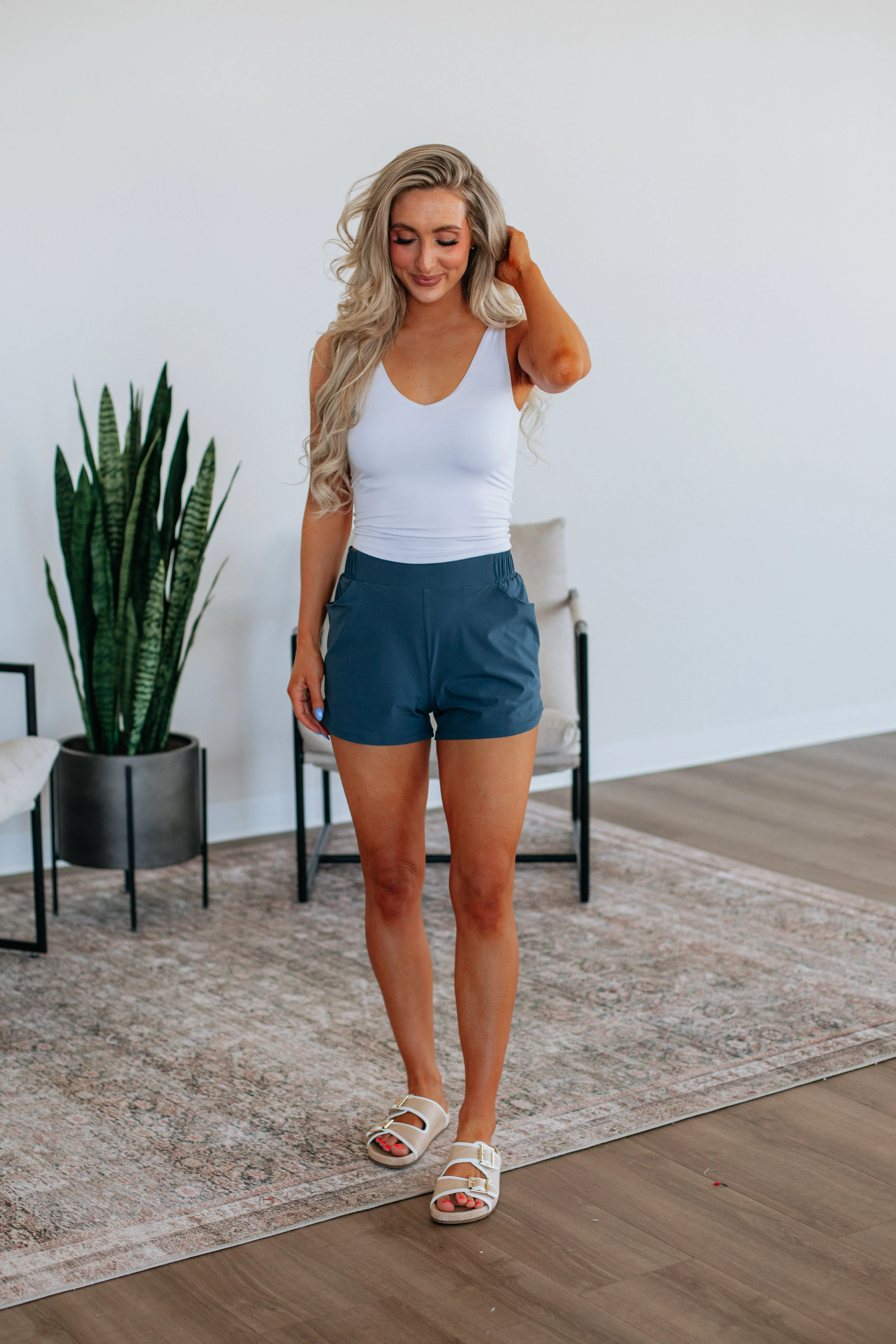 Jaycee Active Shorts - Midnight