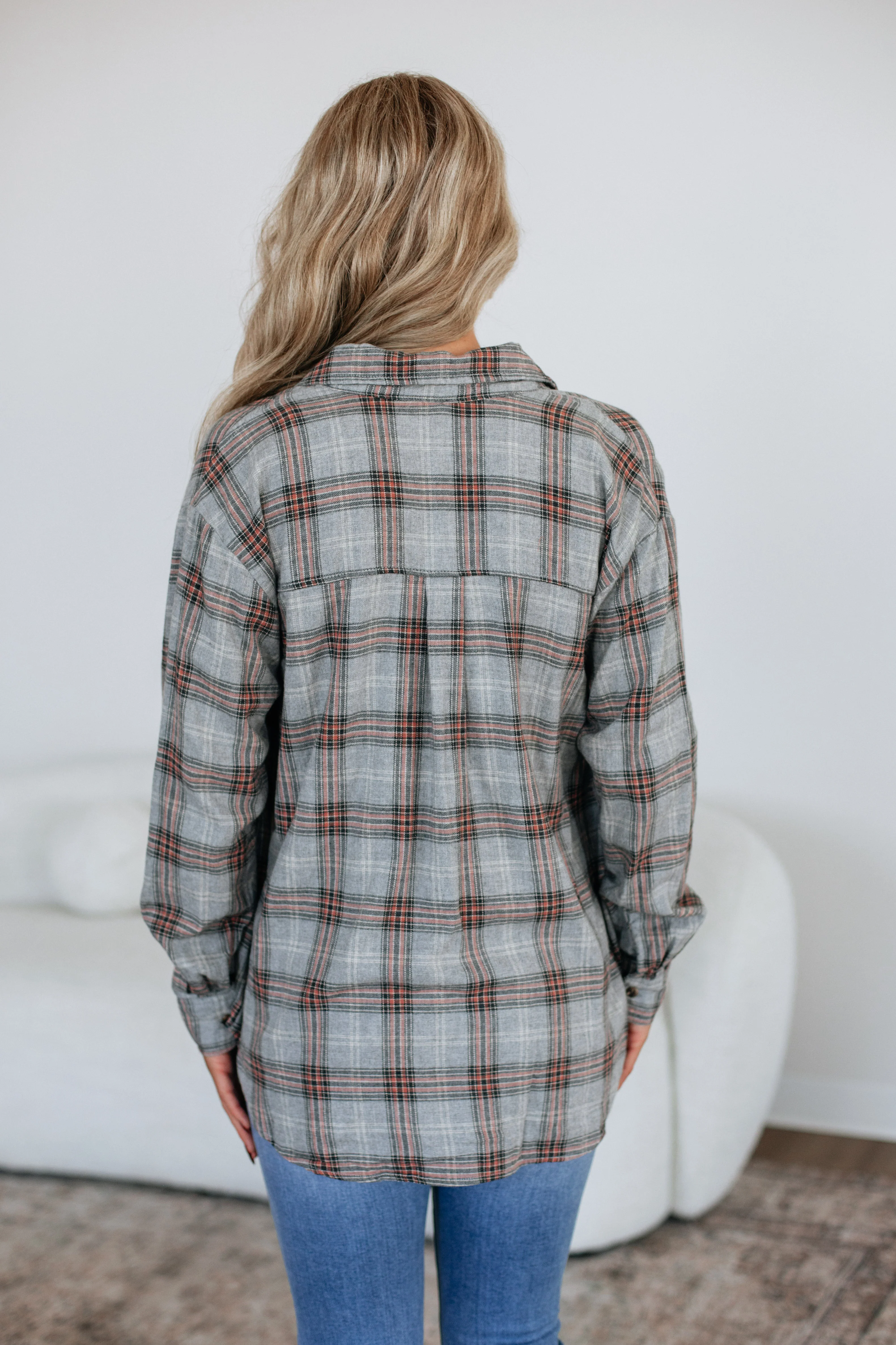Thora Flannel Top