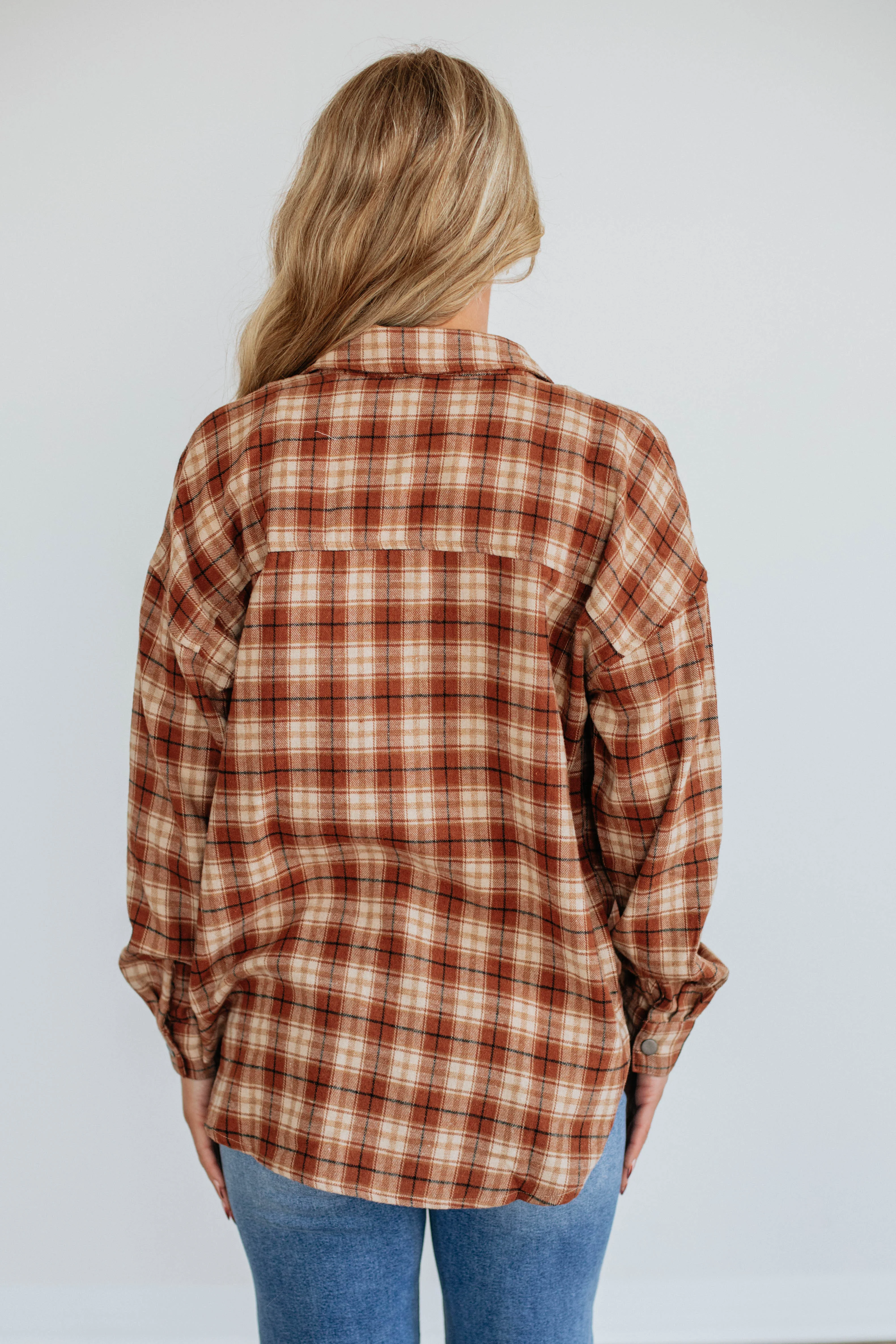 Breton Flannel Top