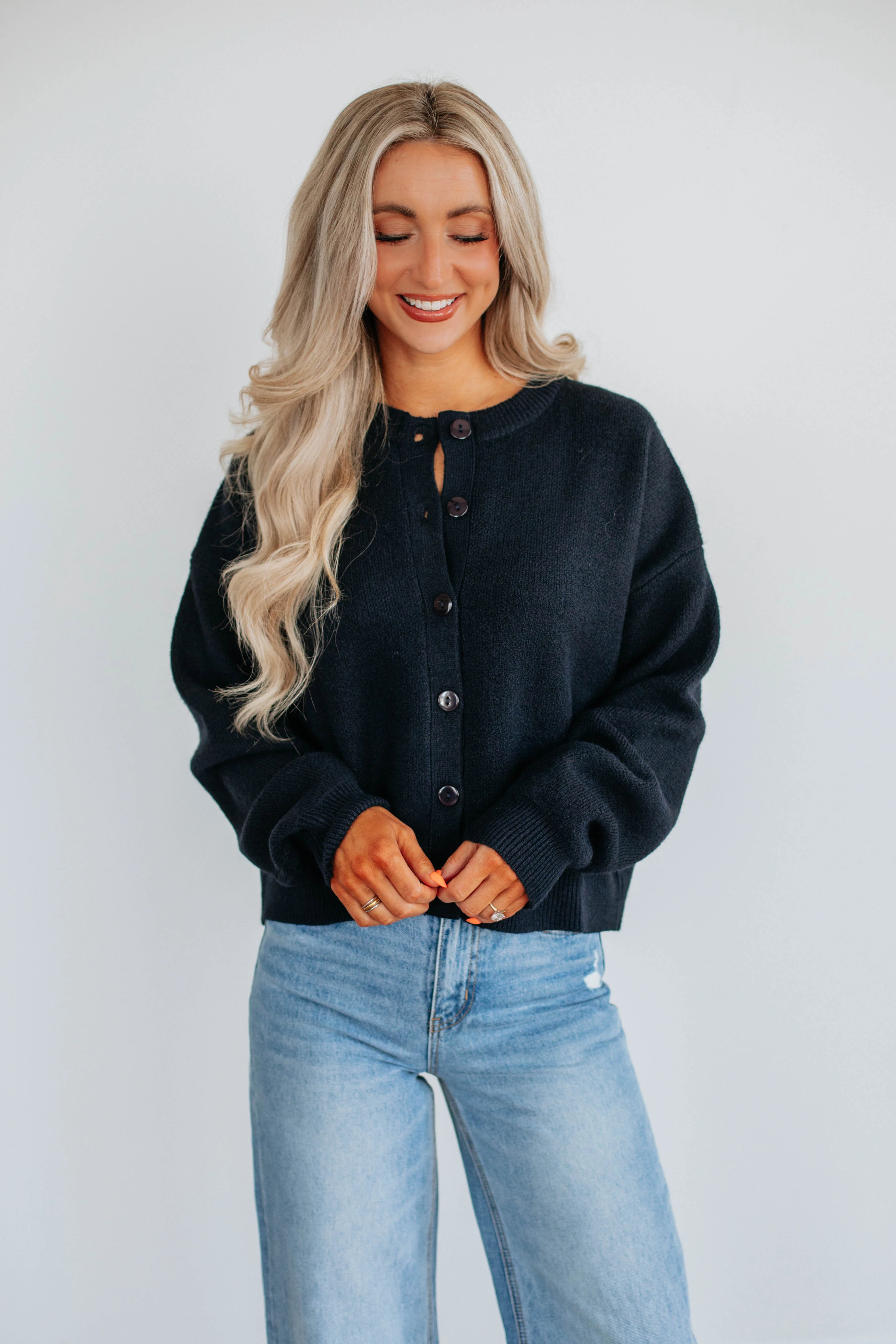 Kassi Cardigan - Navy