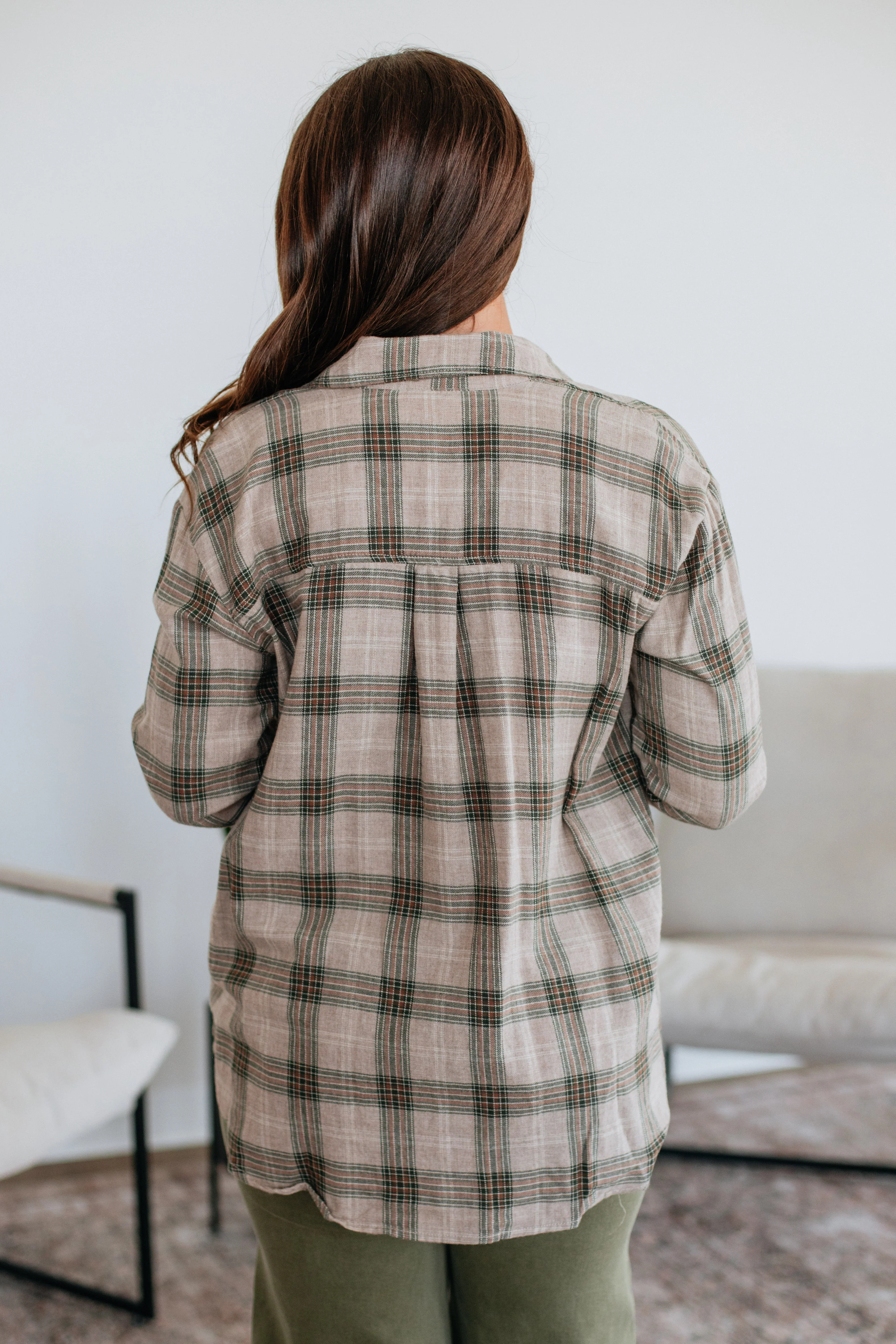 Thora Flannel Top