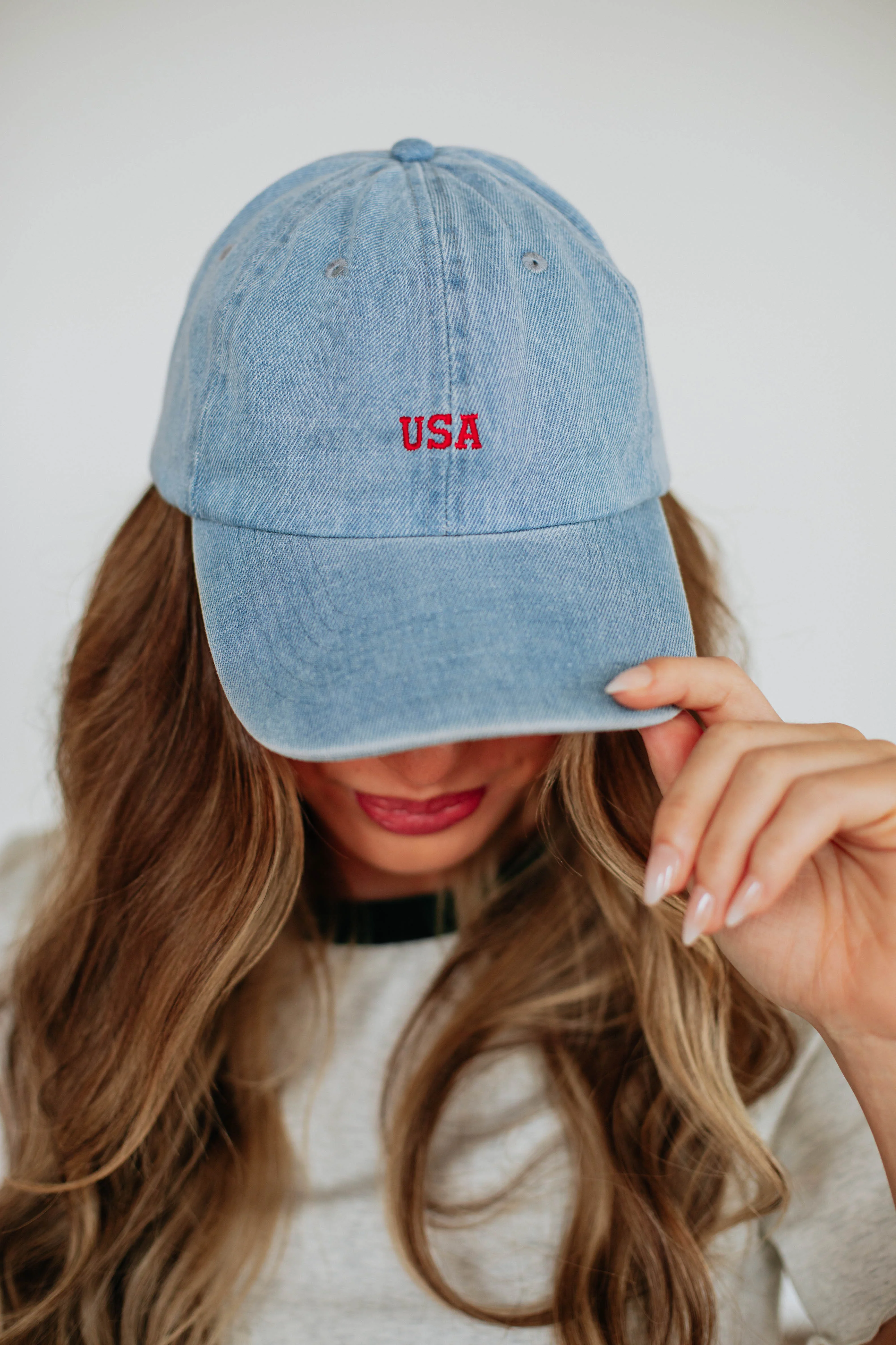 USA Denim Baseball Cap