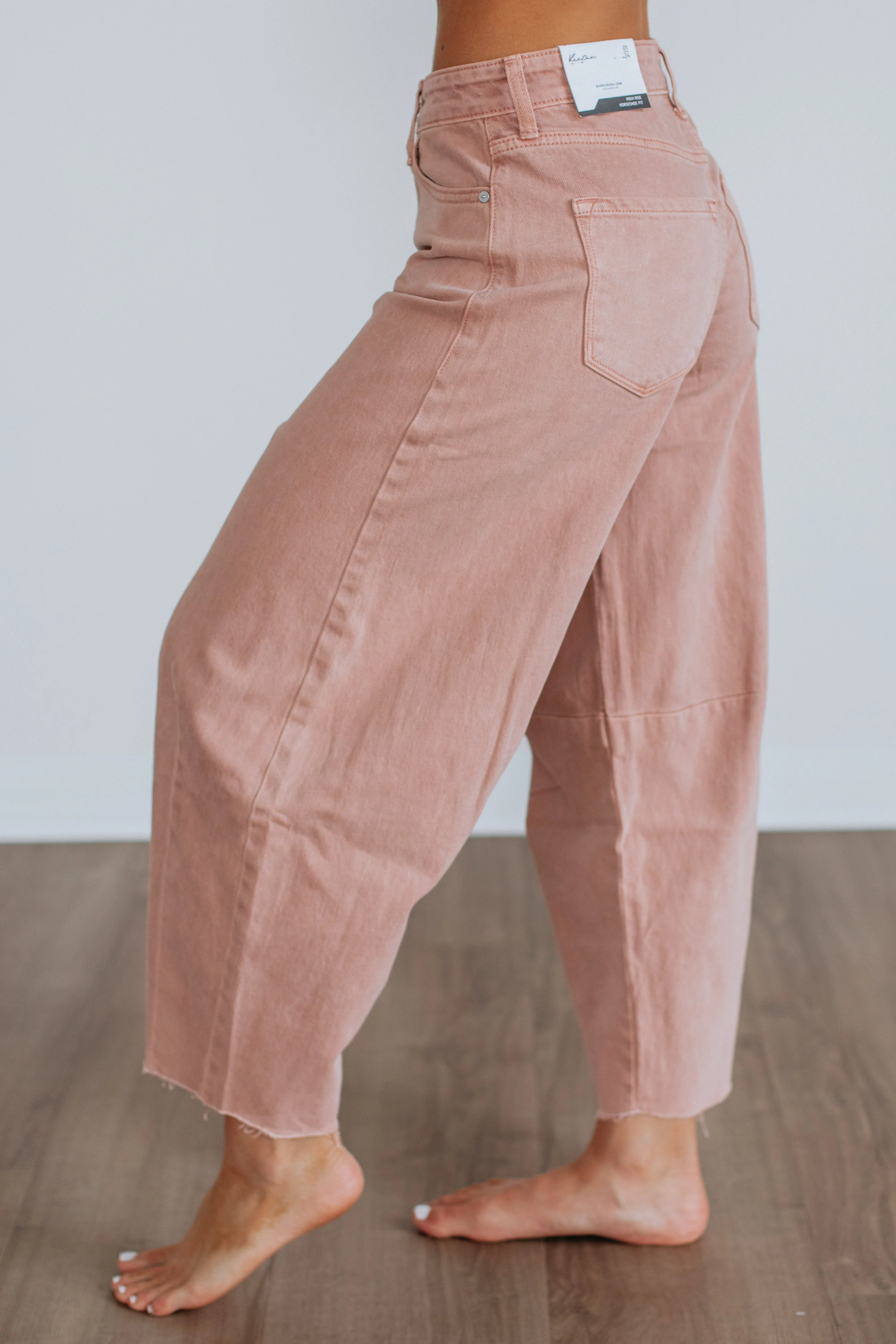Milah KanCan Jeans - Dusty Pink