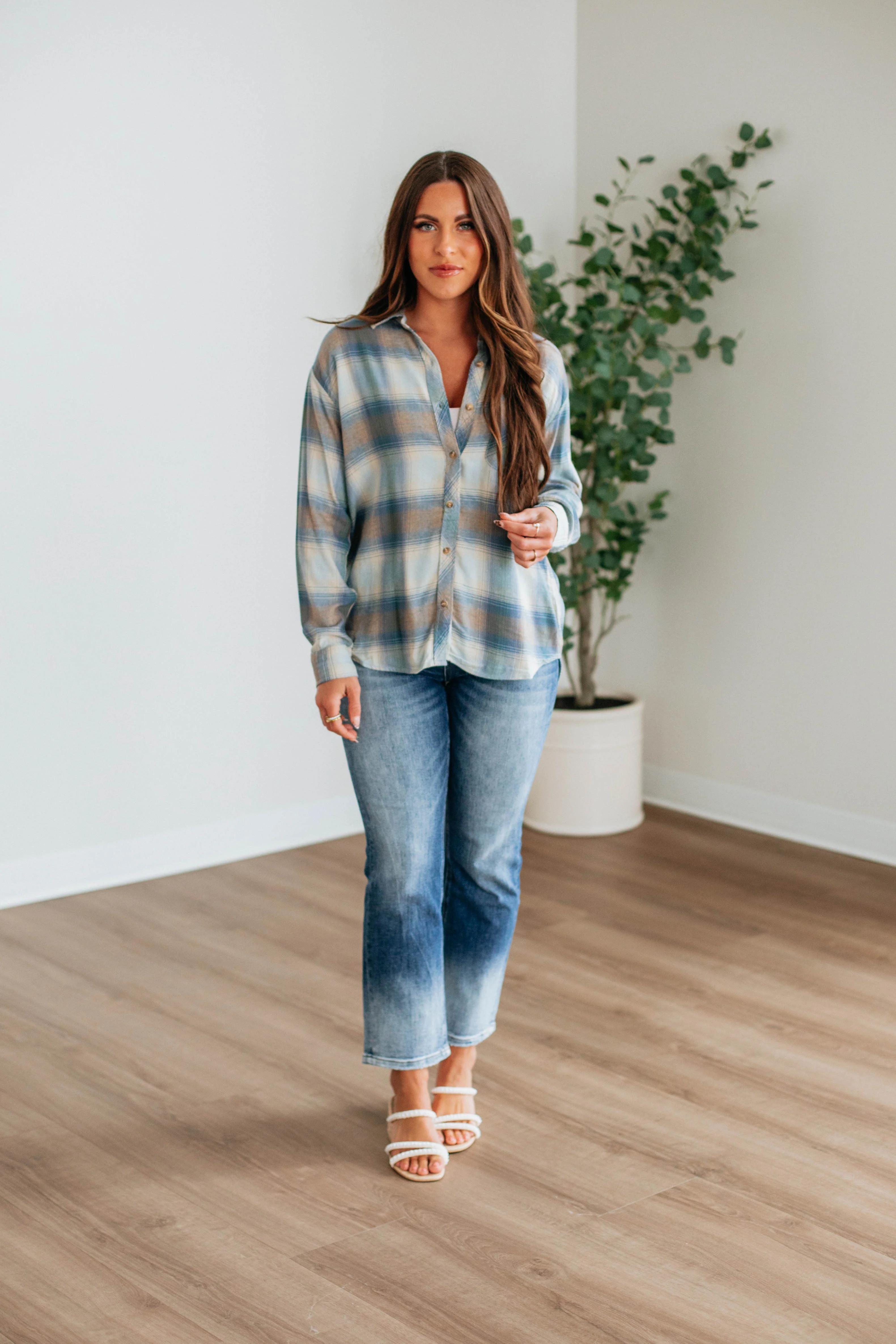 Wynnie Flannel Top