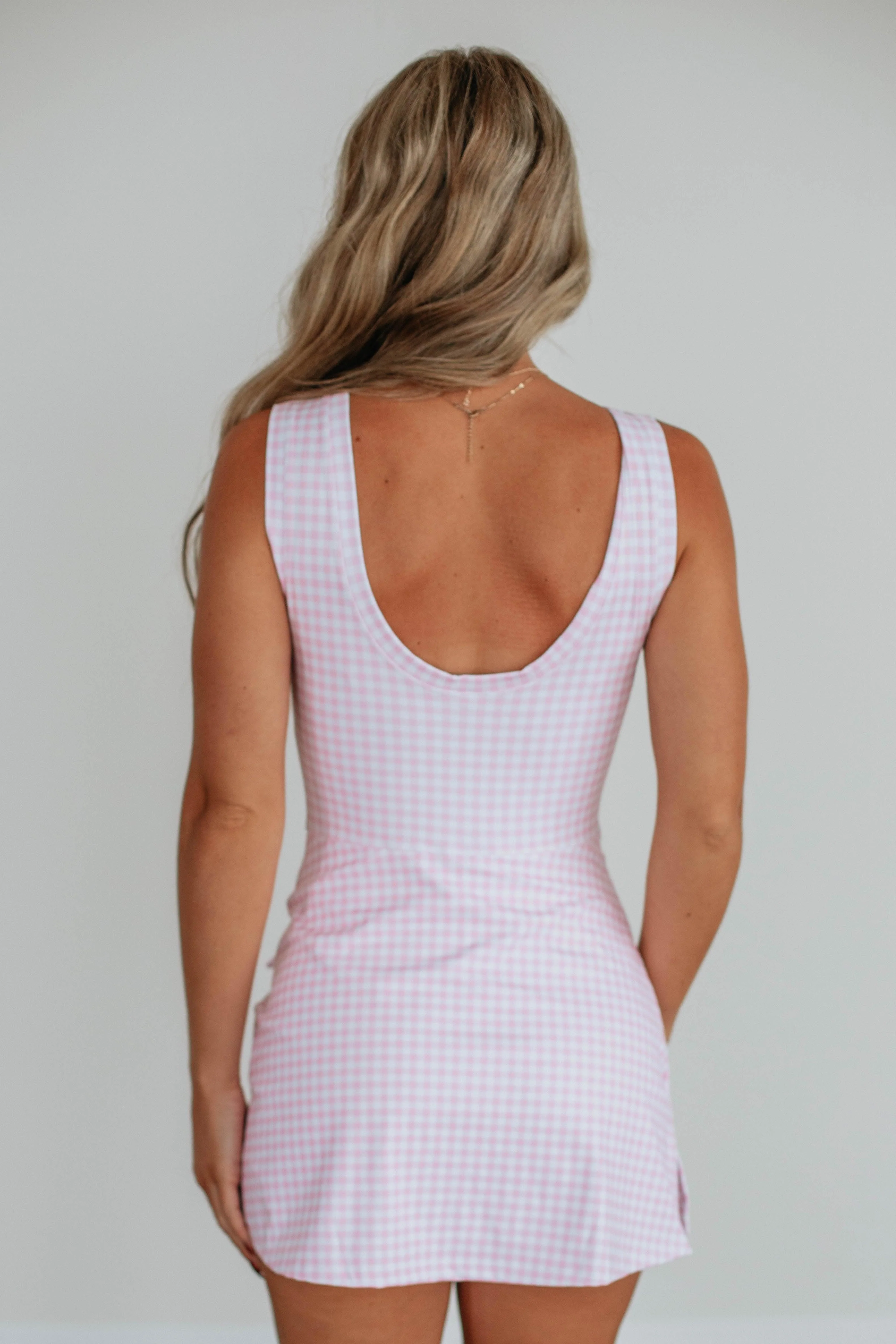 Wren Gingham Active Dress