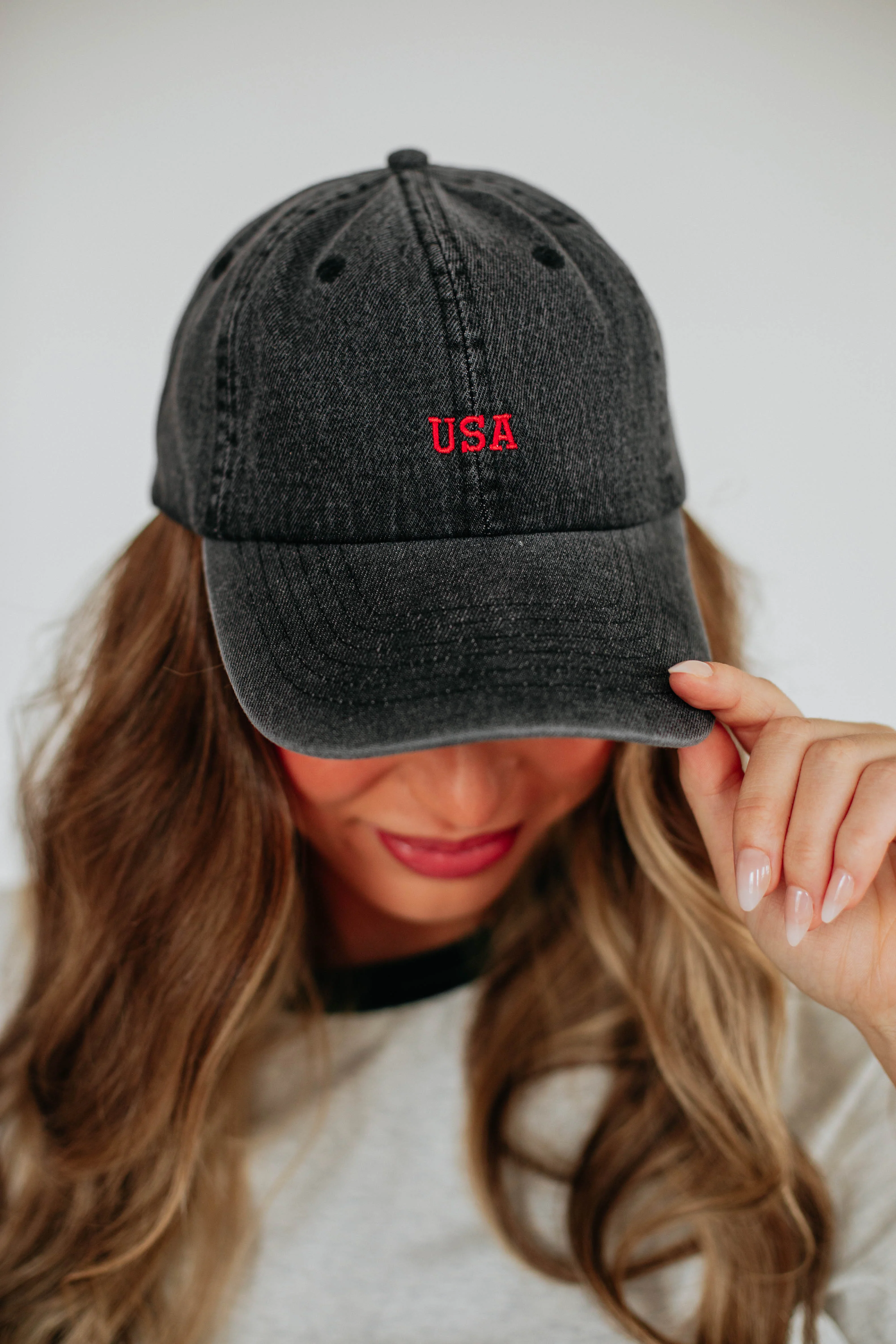 USA Denim Baseball Cap