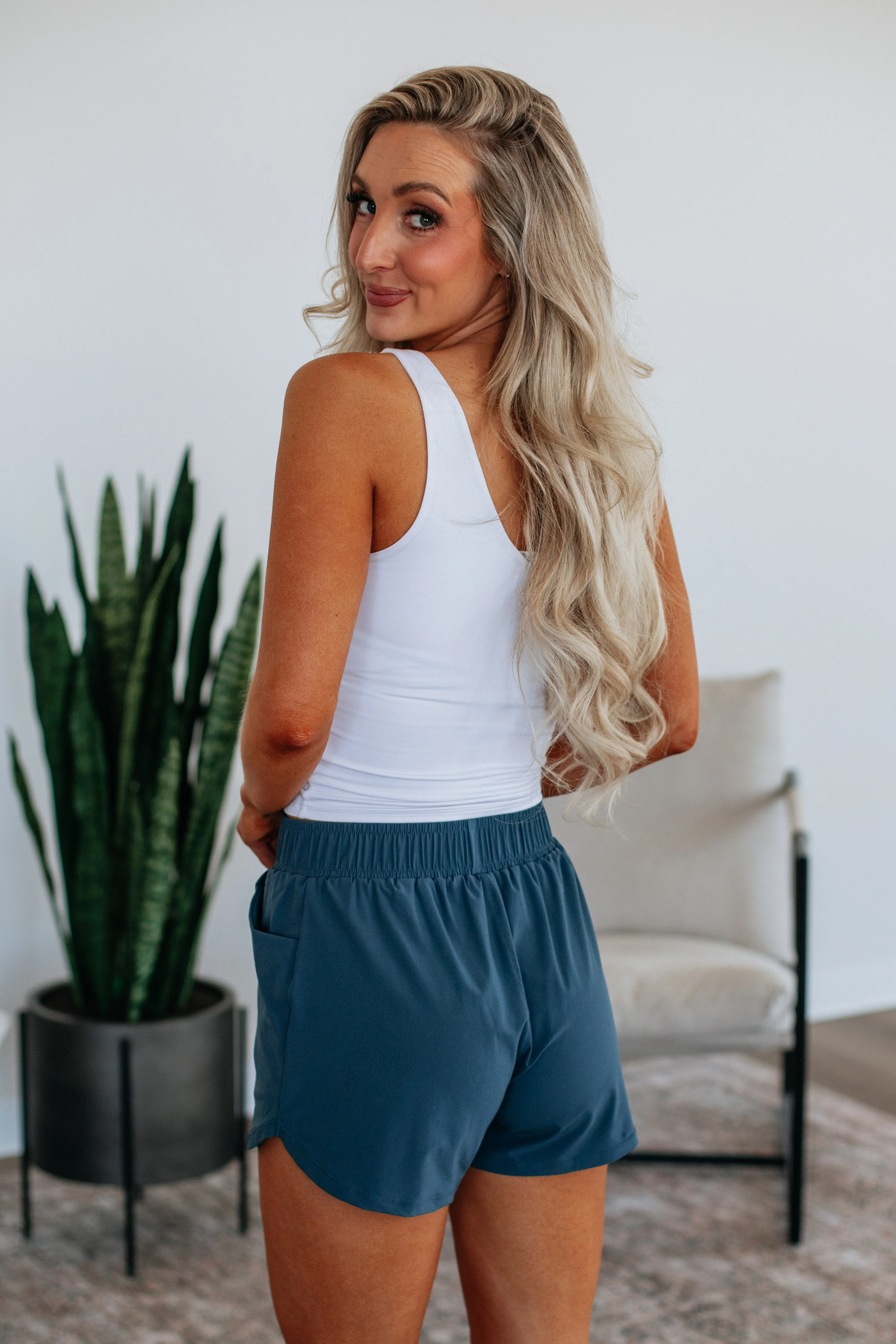 Jaycee Active Shorts - Midnight