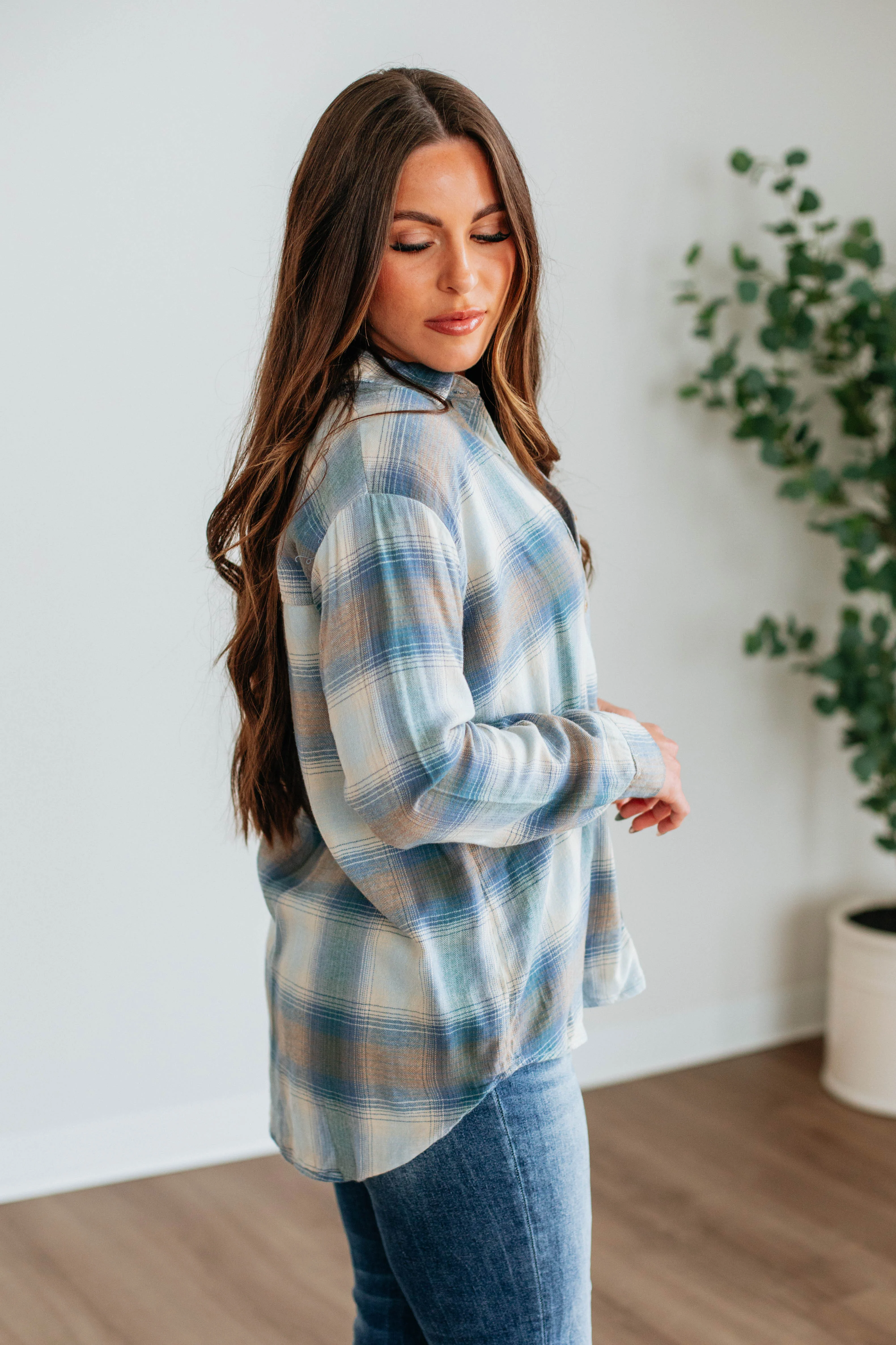 Wynnie Flannel Top