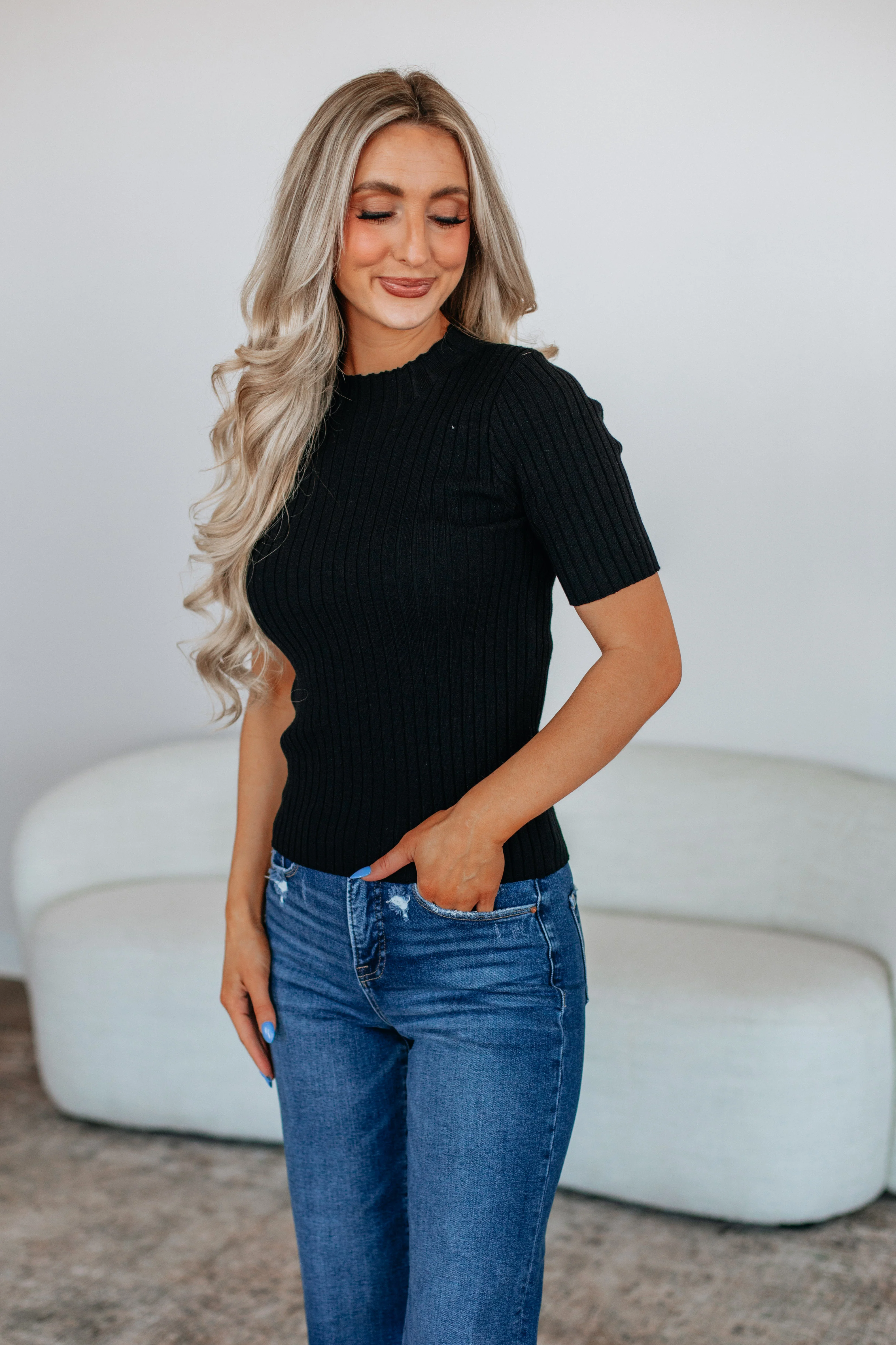 Rosa Ribbed Top