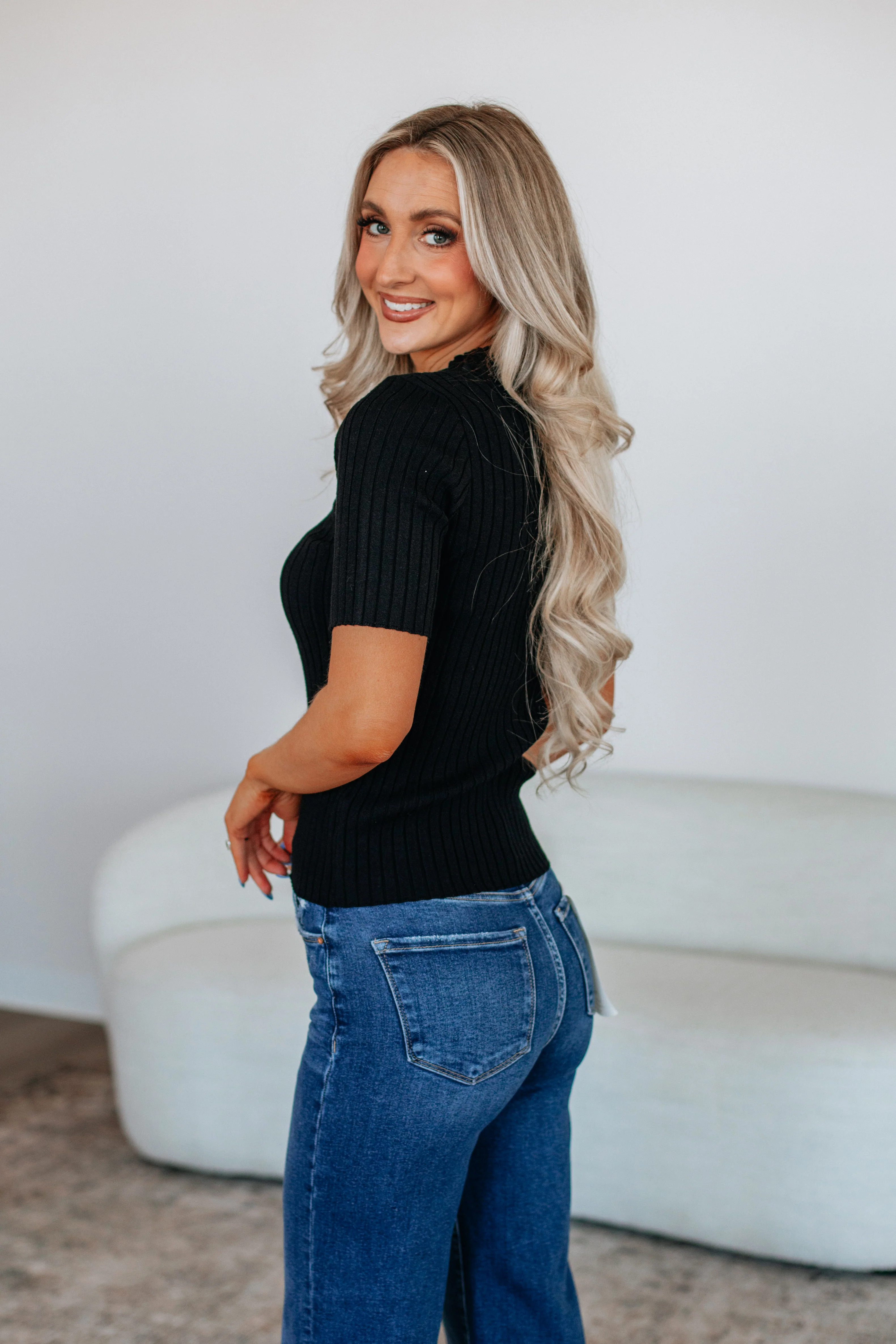 Rosa Ribbed Top