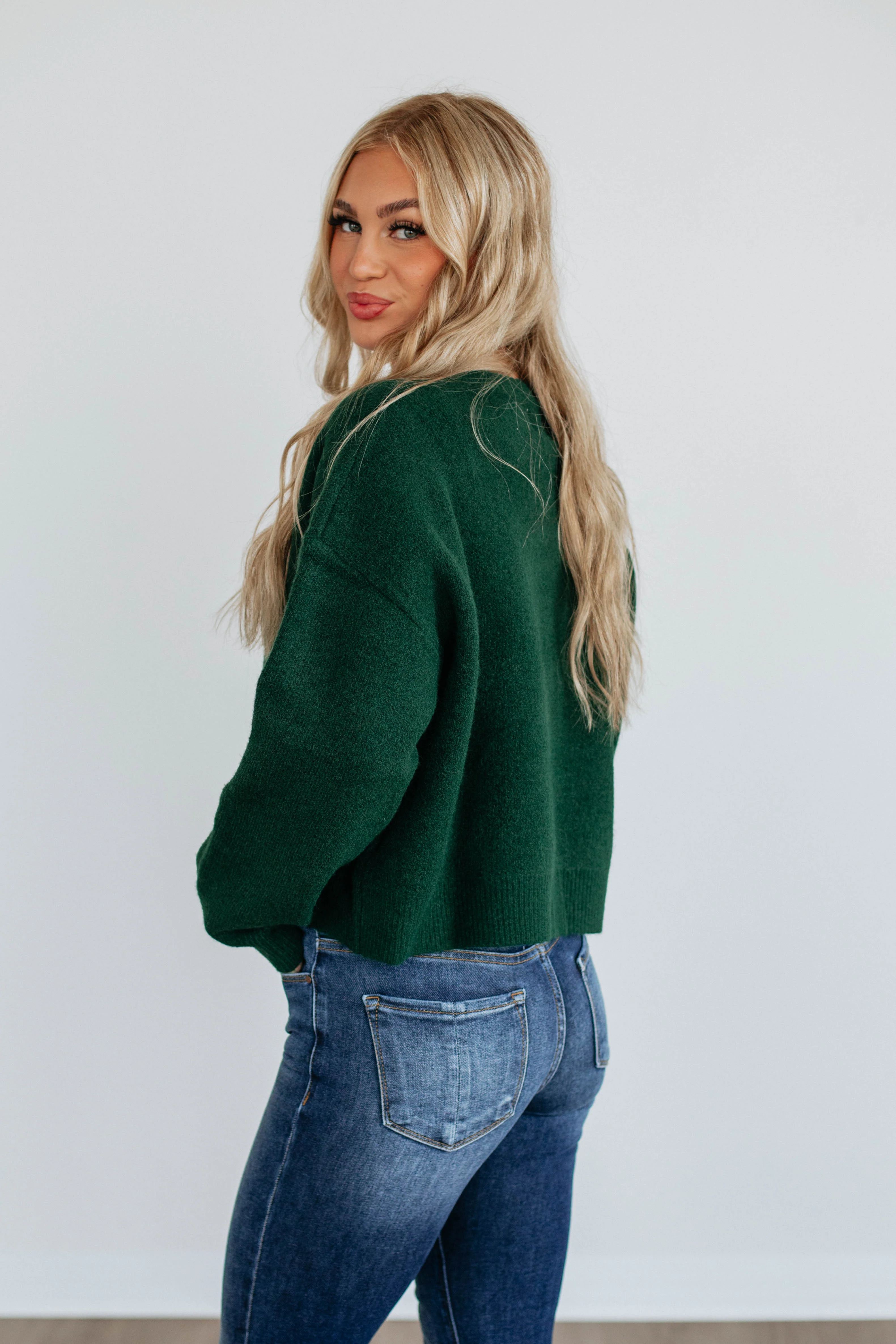 Kassi Cardigan - Forest Green