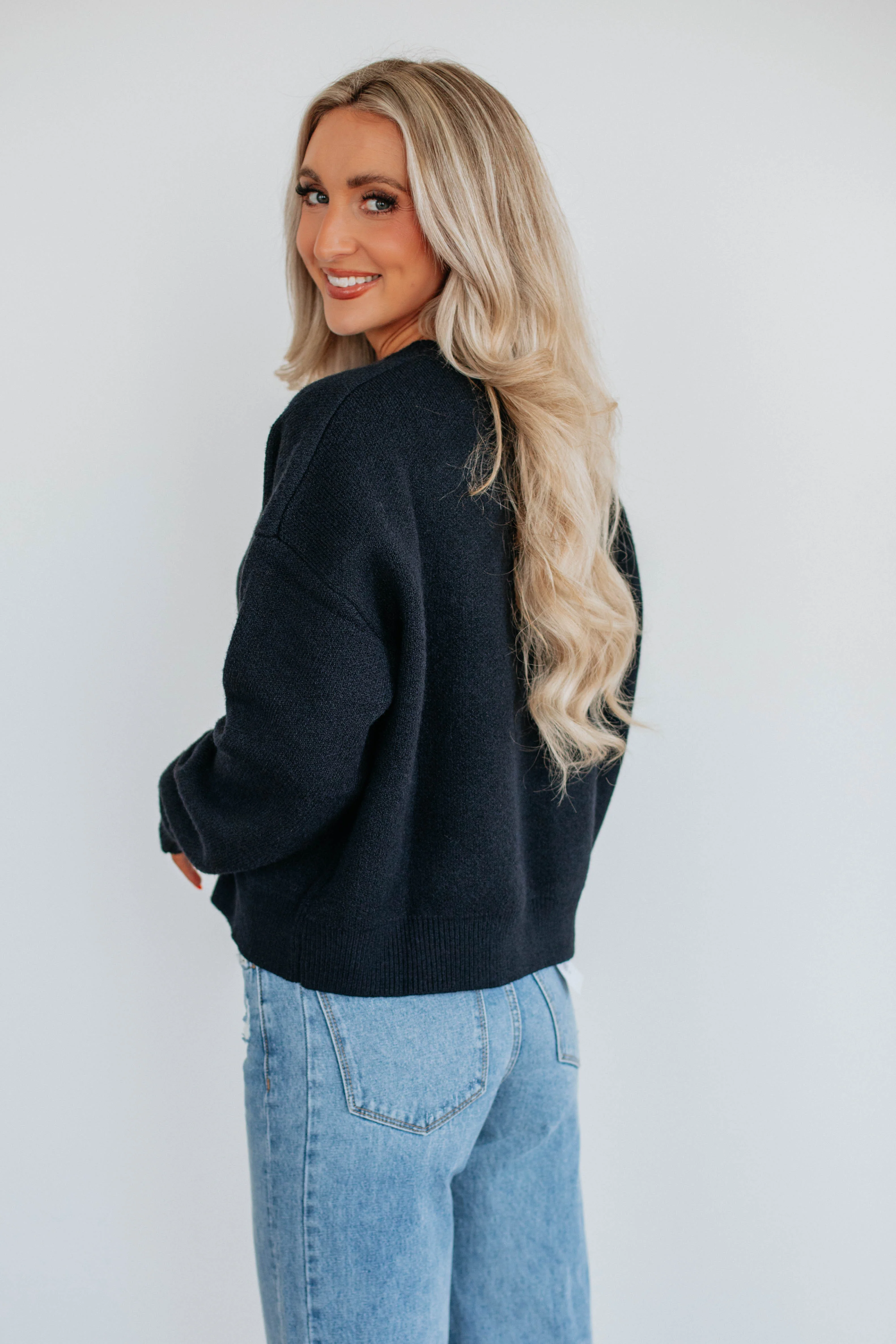Kassi Cardigan - Navy