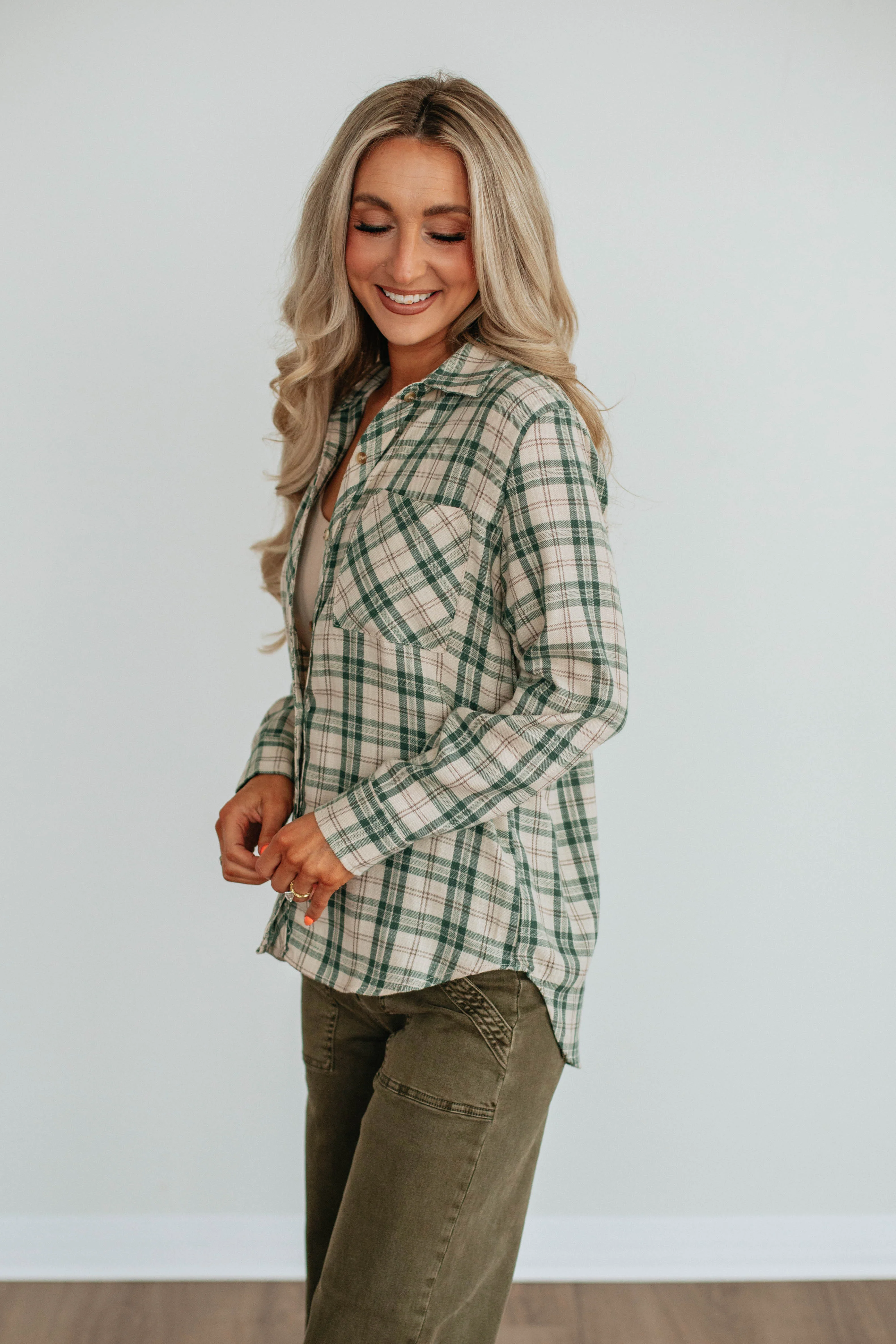 Watson Flannel Top