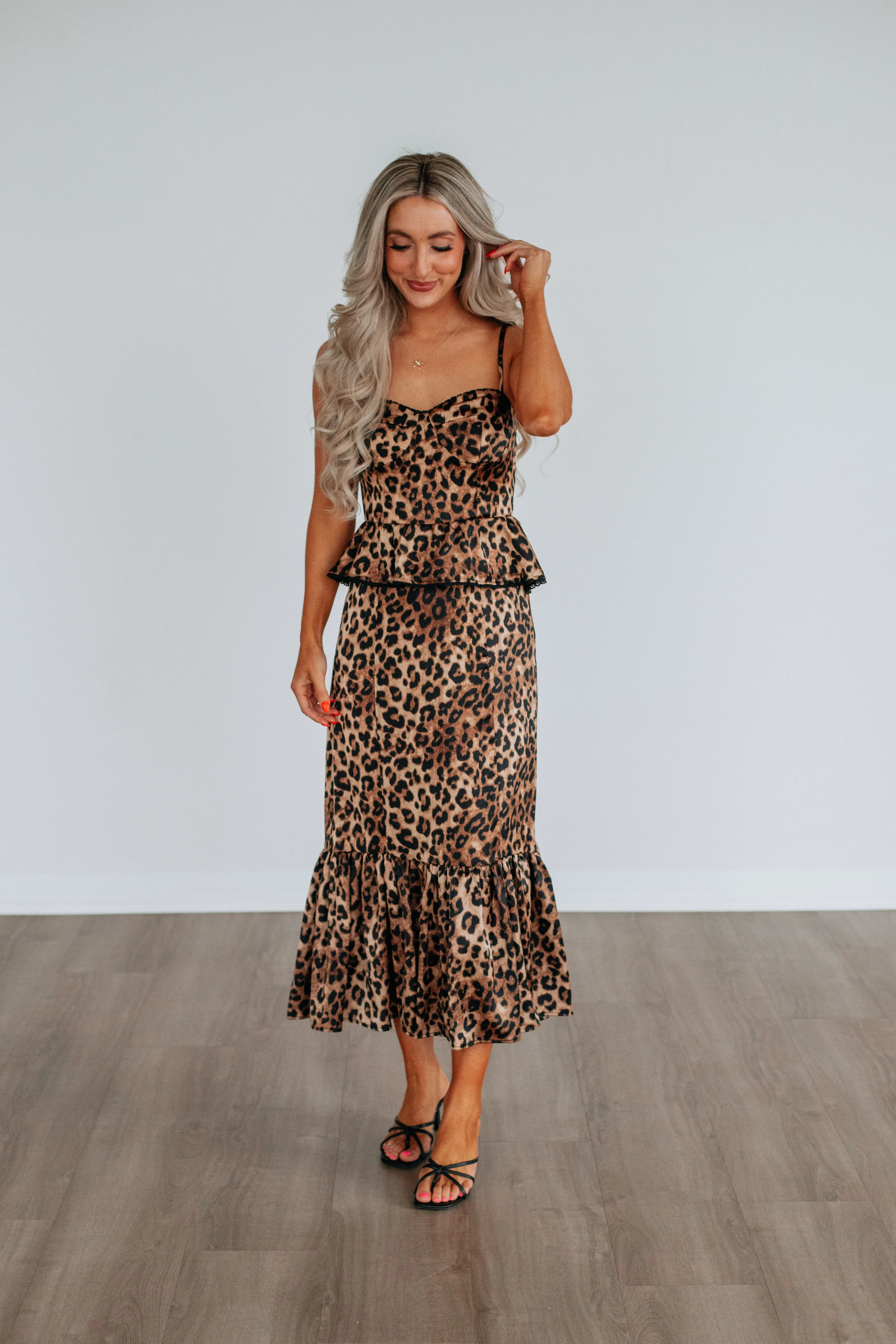 Zaynah Leopard Dress