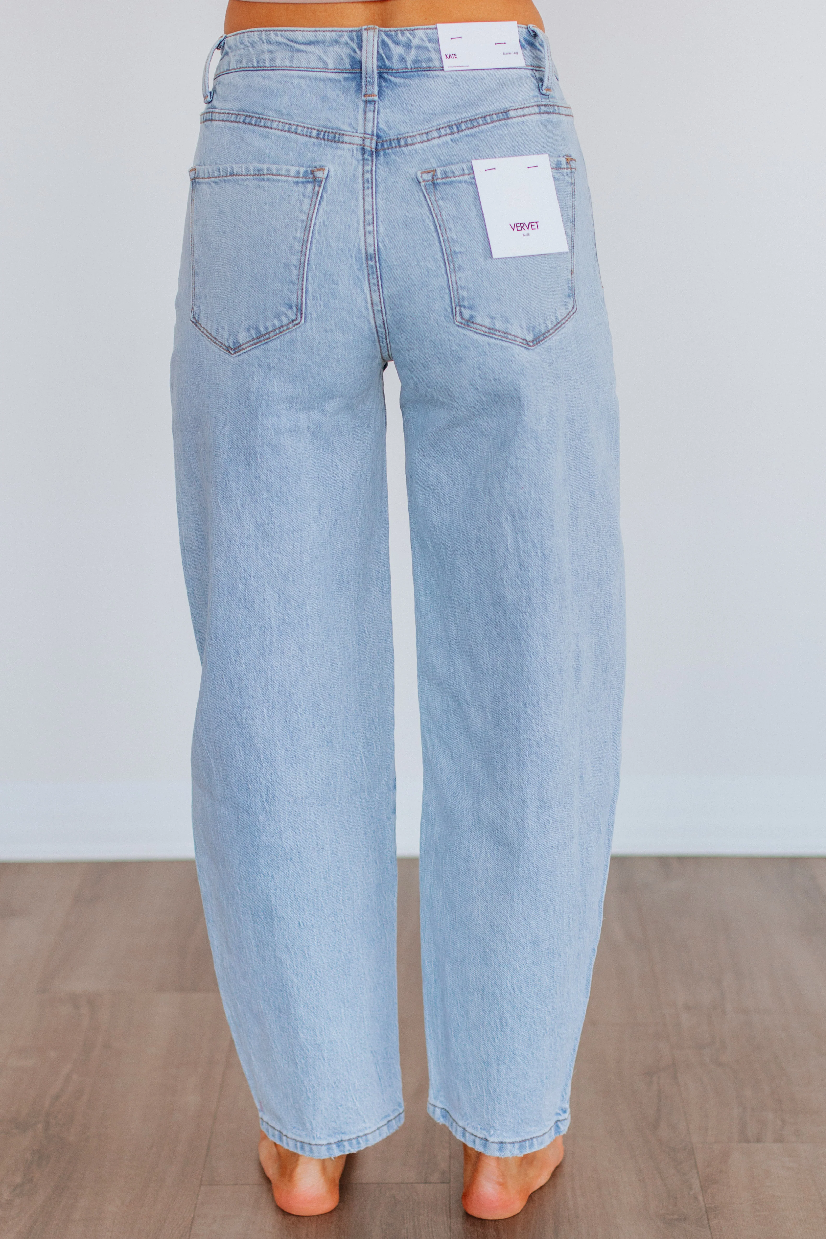 Kate Vervet Jeans - Light Wash