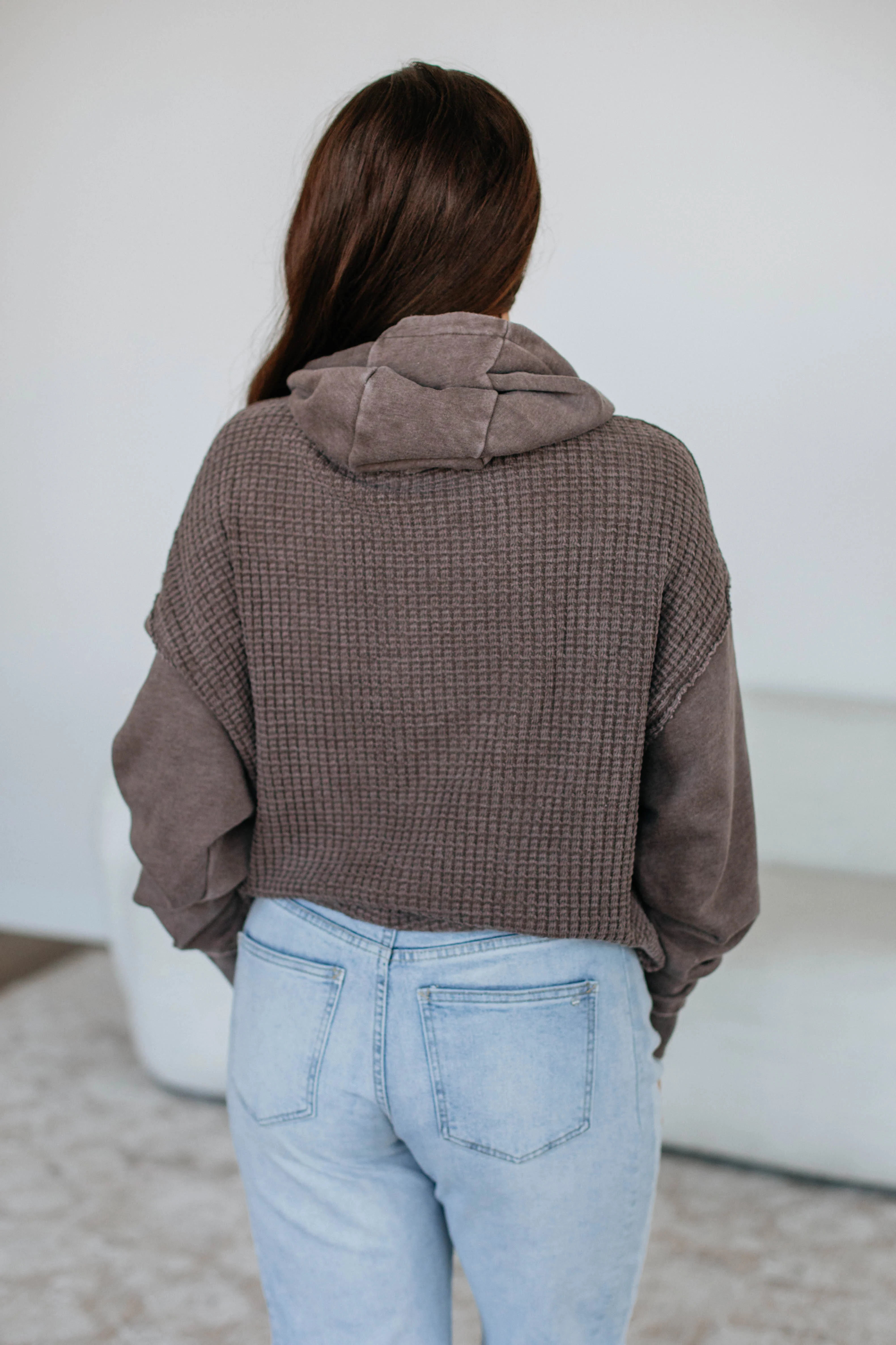 Avie Waffle Knit Pullover