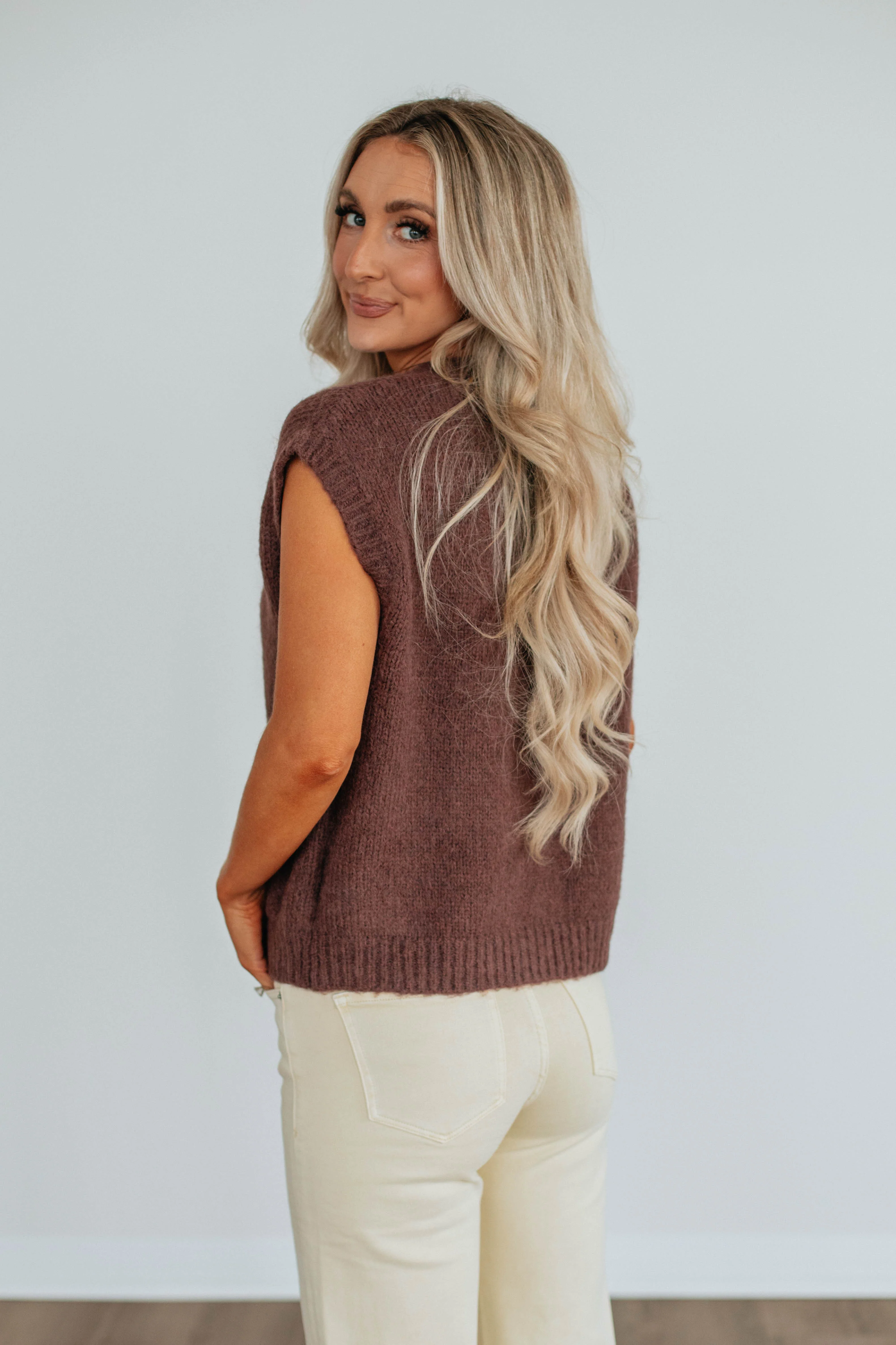 Alva Floral Sweater Vest