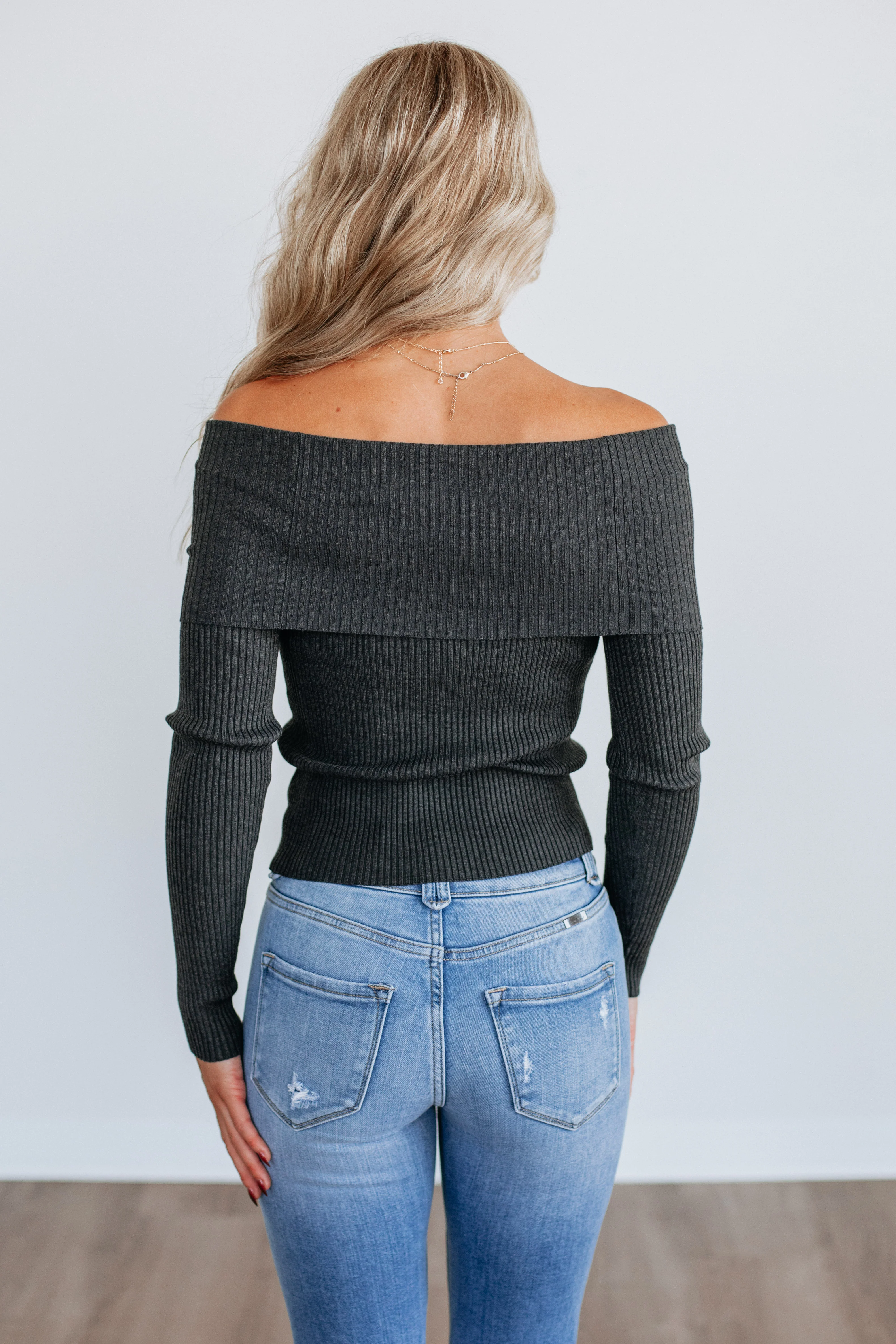 Camaryn Off The Shoulder Sweater
