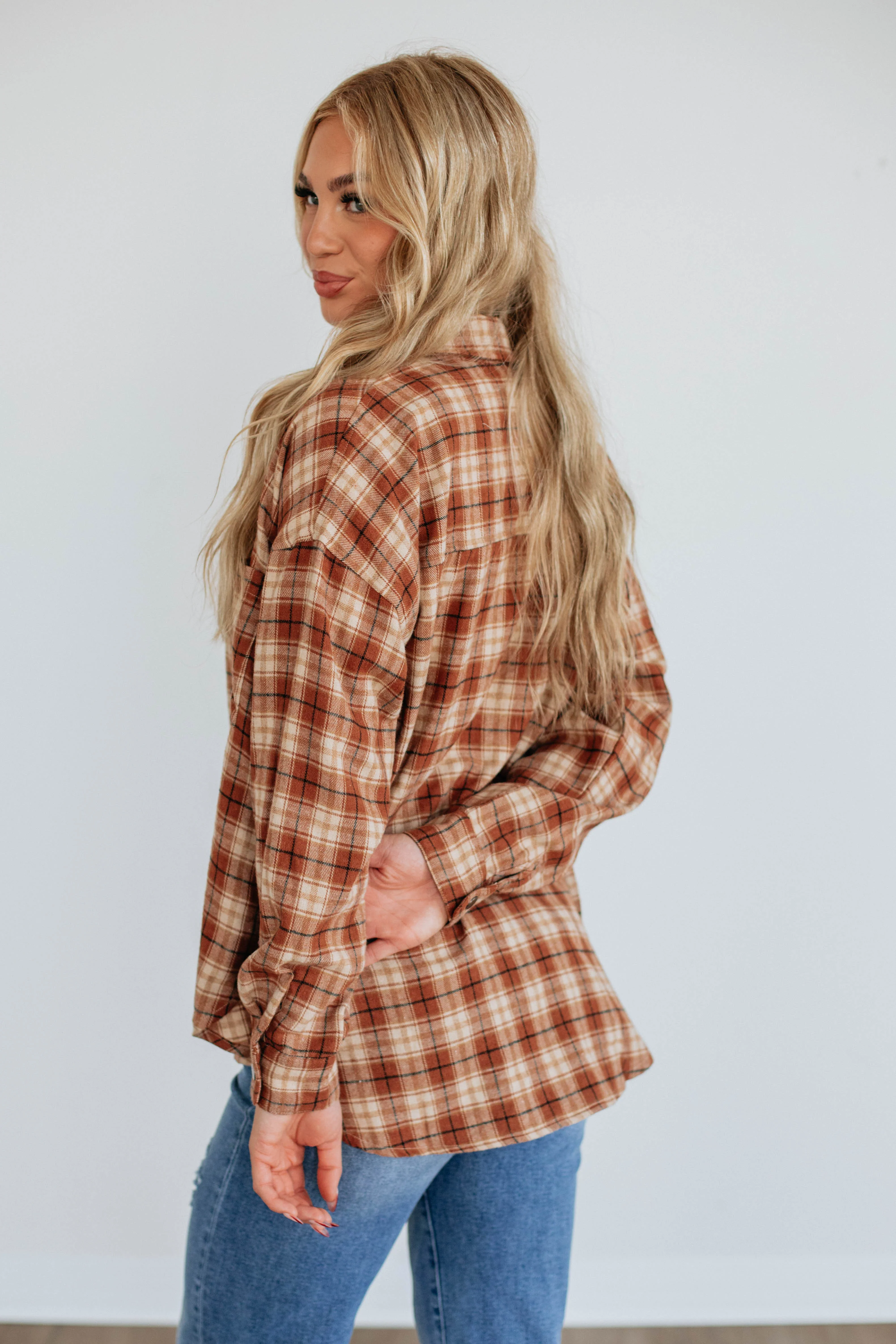 Breton Flannel Top