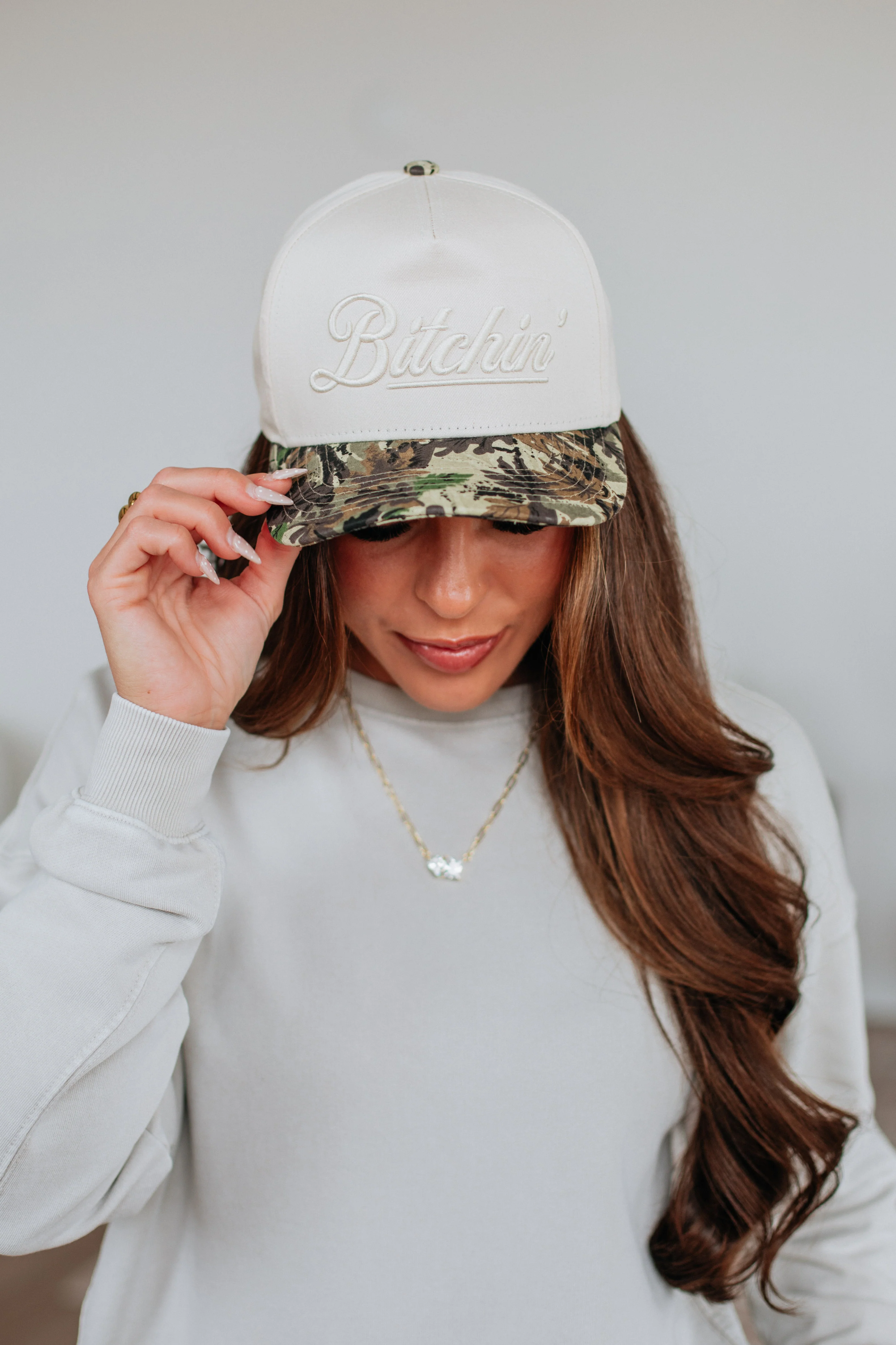 Bitchin' Trucker Hat - Camouflage Mix
