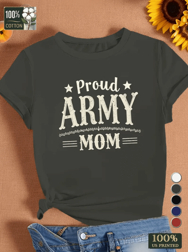 Proud Army Mom Women's T-Shirt