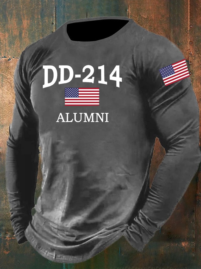 Men's DD-214 Alumni Print T-Shirt