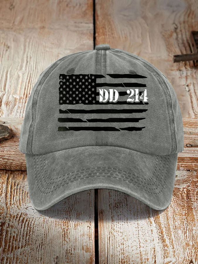 Men's DD-214 America  DD-214 America FlagHat