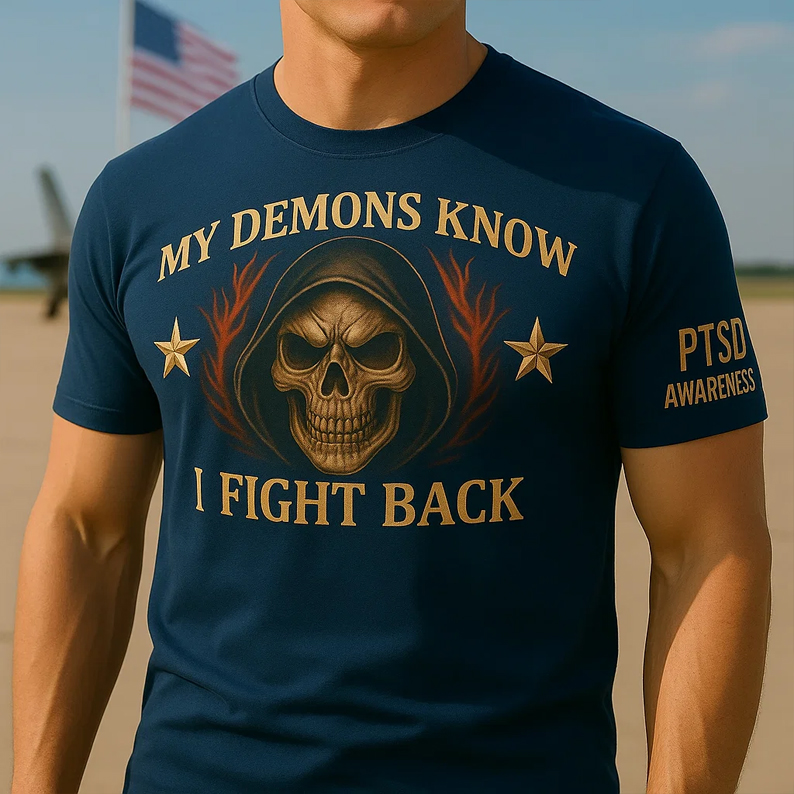PTSD Combat Veteran T-shirt