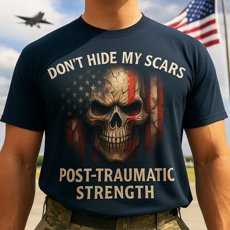 PTSD Awareness Veteran T-shirt