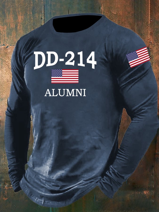 Men's DD-214 Alumni Print T-Shirt
