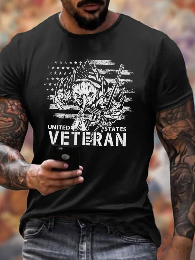 Men's Veterans Day  About Vietnam Cotton T-Shirt