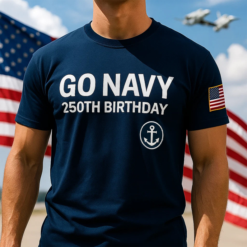 U.S Navy 250th Anniversary T-shirt