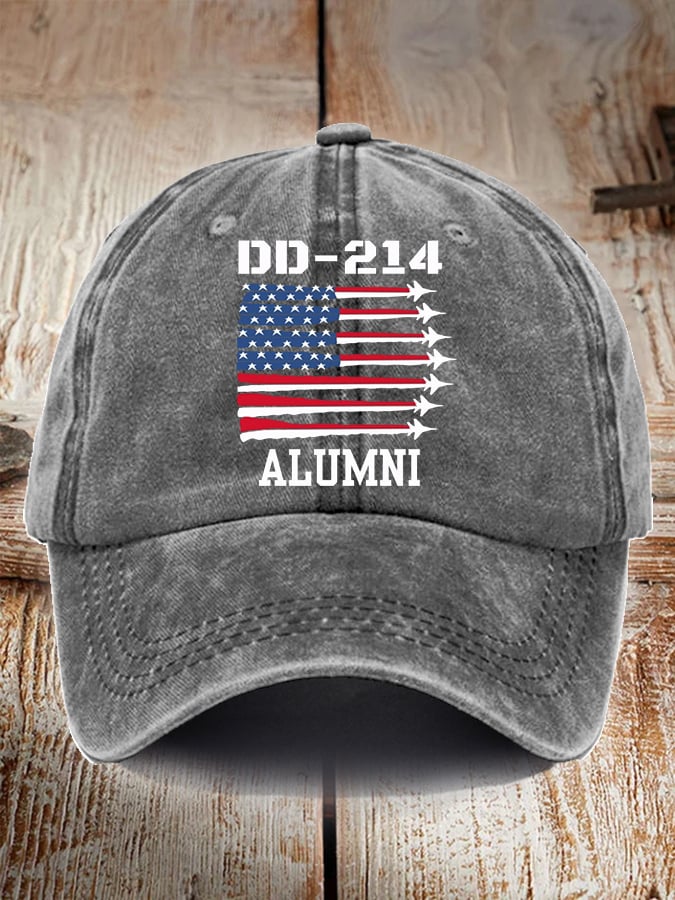 Unisex DD-214 Veterans Hotspot Print Cap