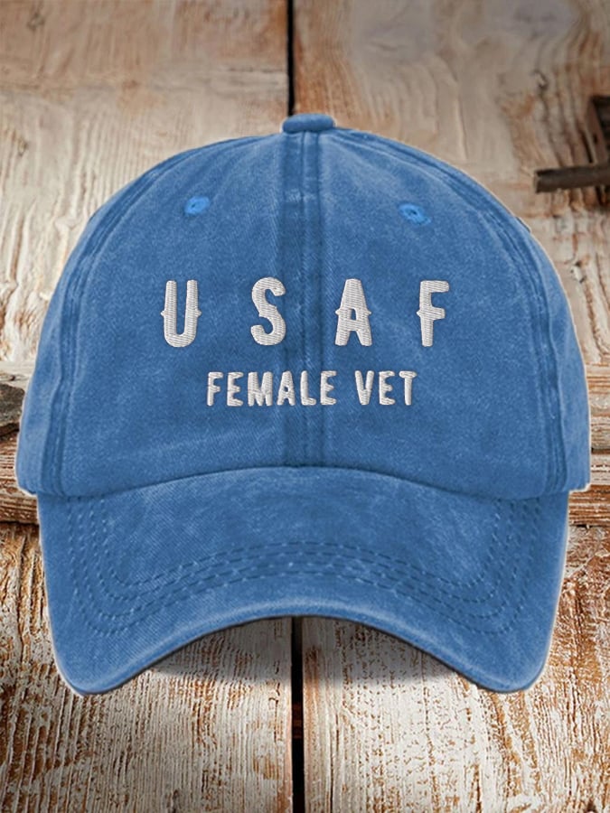 Unisex U.S. Air Force Veteran  Print Baseball Cap