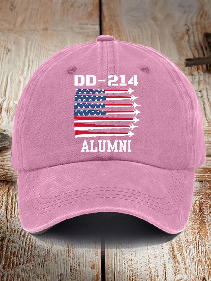 Unisex DD-214 Veterans Hotspot Print Cap