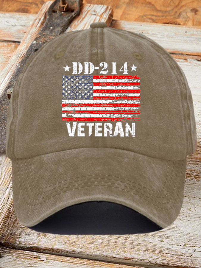 DD-214 Veteran Baseball Cap
