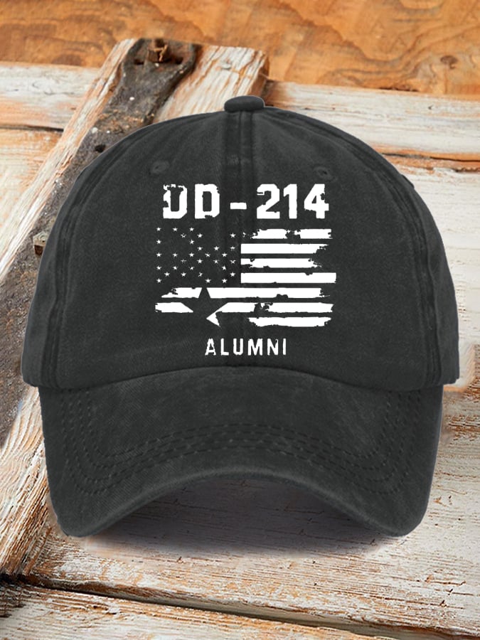 Unisex DD-214 Veterans Hotspot Print Cap