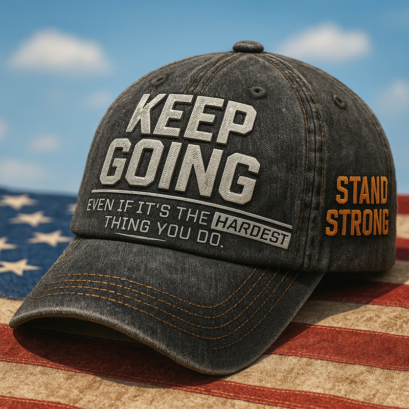 Keep Going Casual Prints Hat