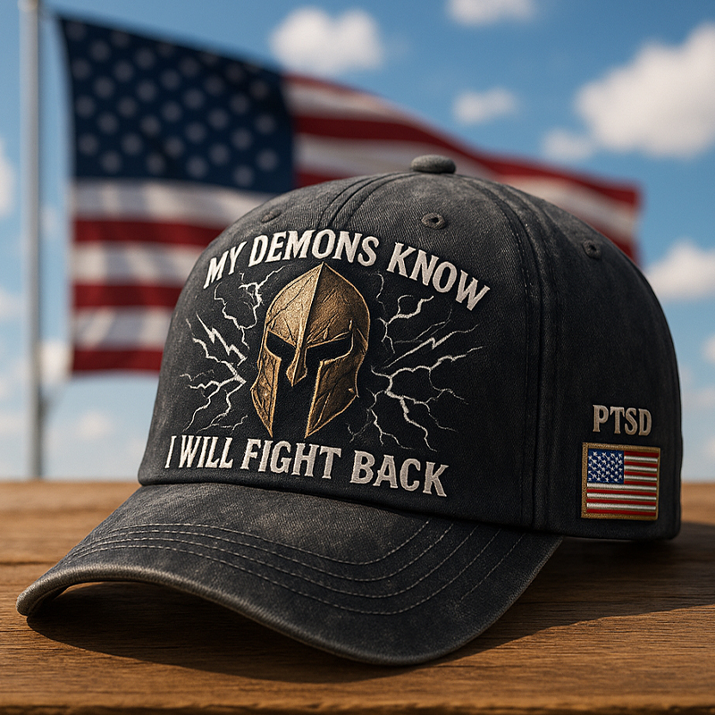 My Demons Know I Will Fight Back Cap