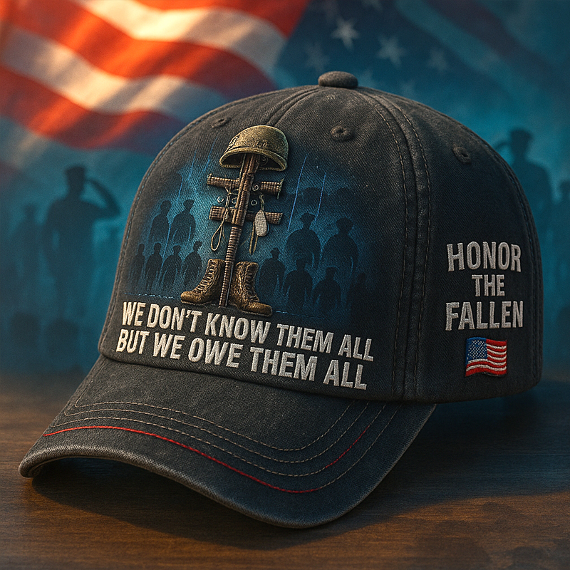 Honor The Fallen Casual Prints Hat
