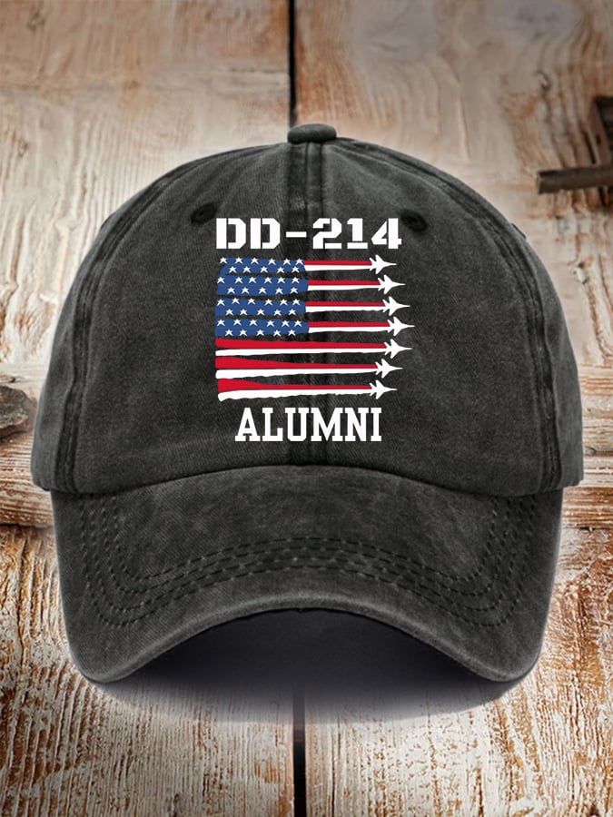 Unisex DD-214 Veterans Hotspot Print Cap