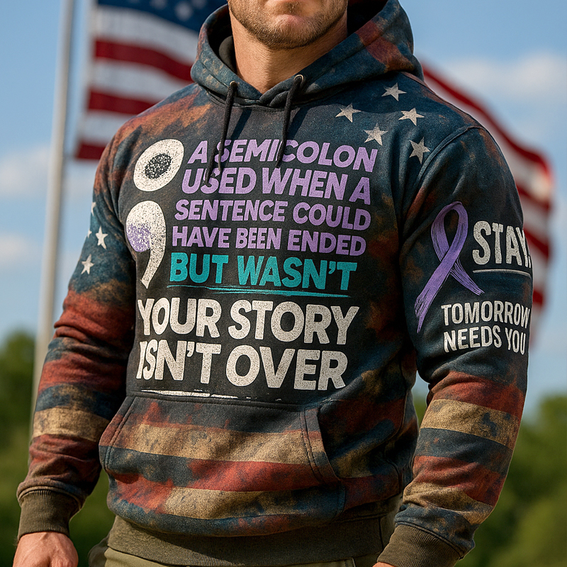 PTSD Casual Prints Hoodie