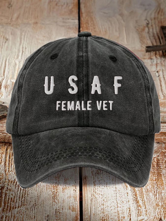 Unisex U.S. Air Force Veteran  Print Baseball Cap